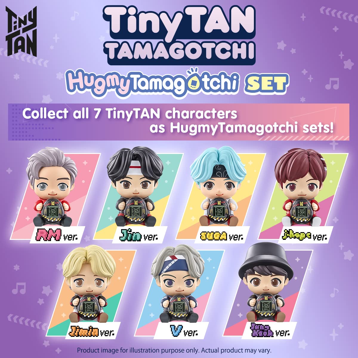 Amazon.com: Tamagotchi Nano x BTS TinyTAN Hugmy Tamagotchi RM ver