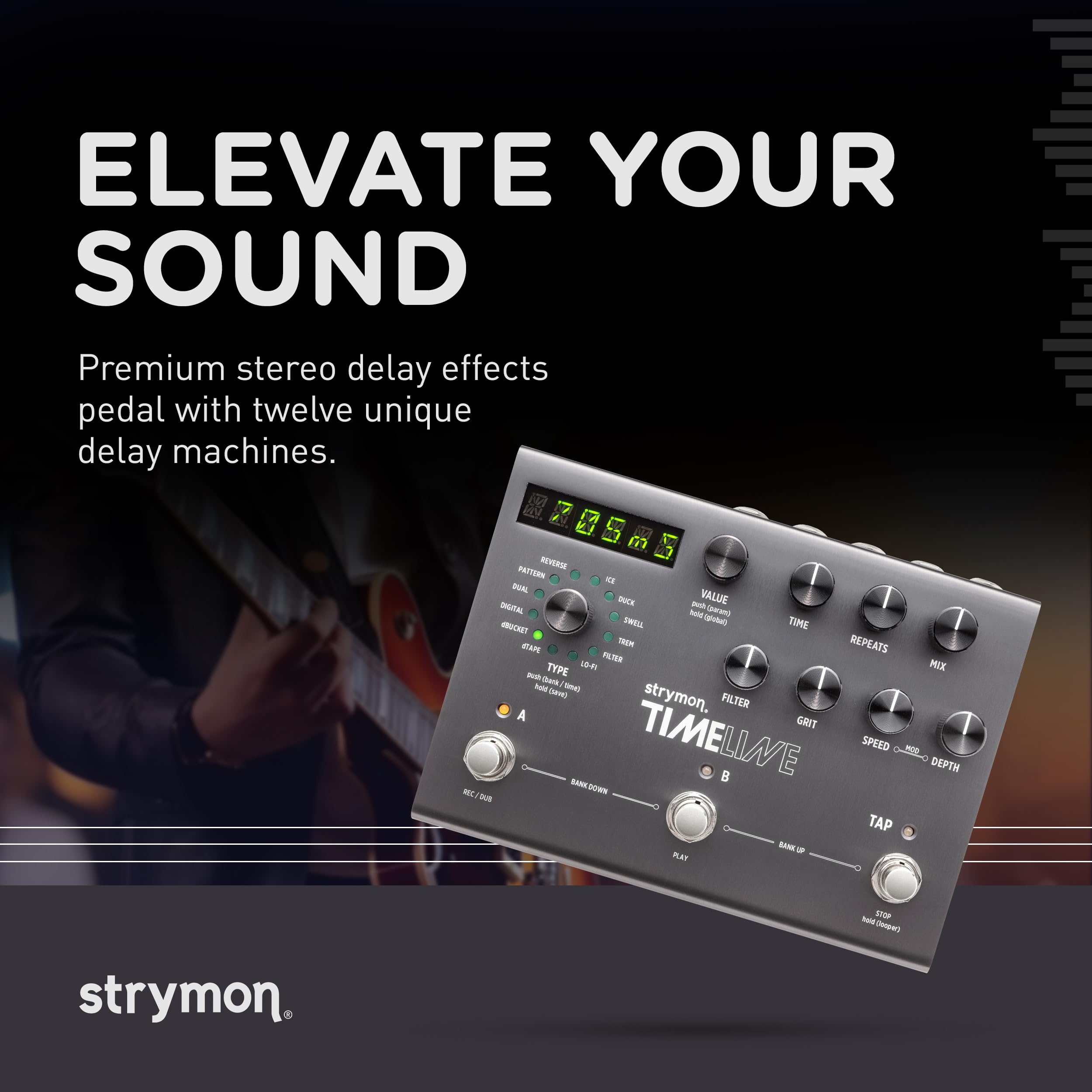 Amazon | [国内正規品]Strymon:TIMELINE | ディレイ・リバーブ | 楽器
