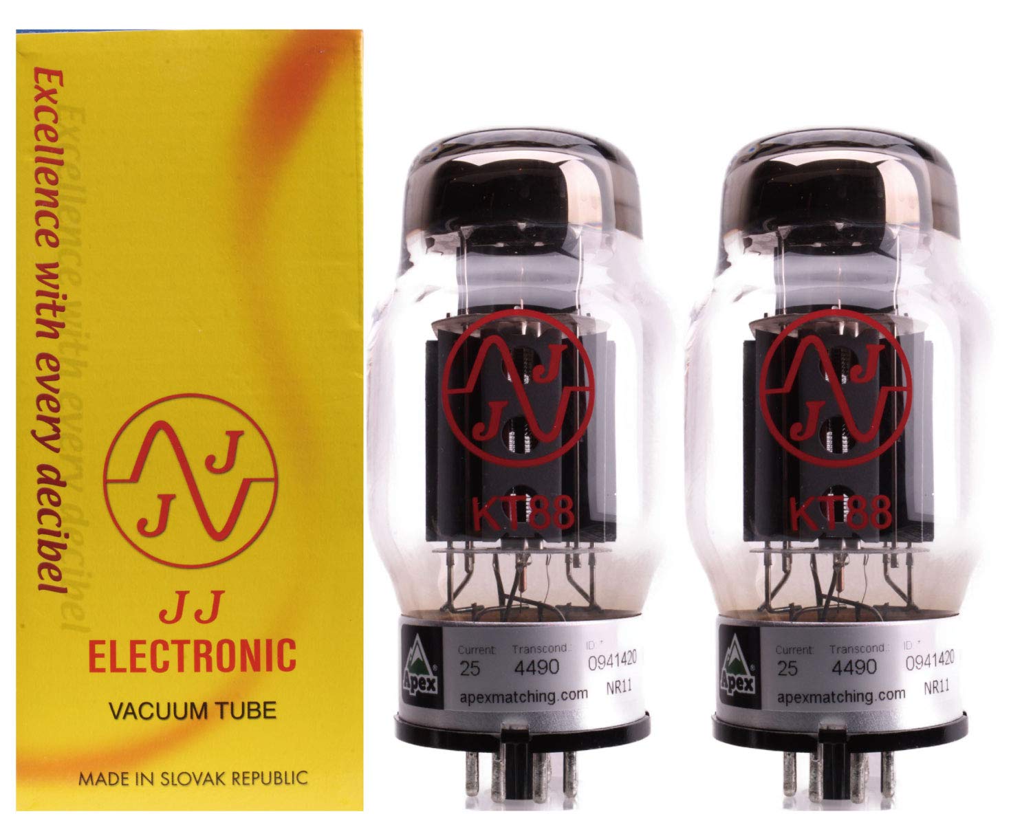 Amazon | KT88 JJ クリア 2本マッチ 真空管PX29【1年ロング保証