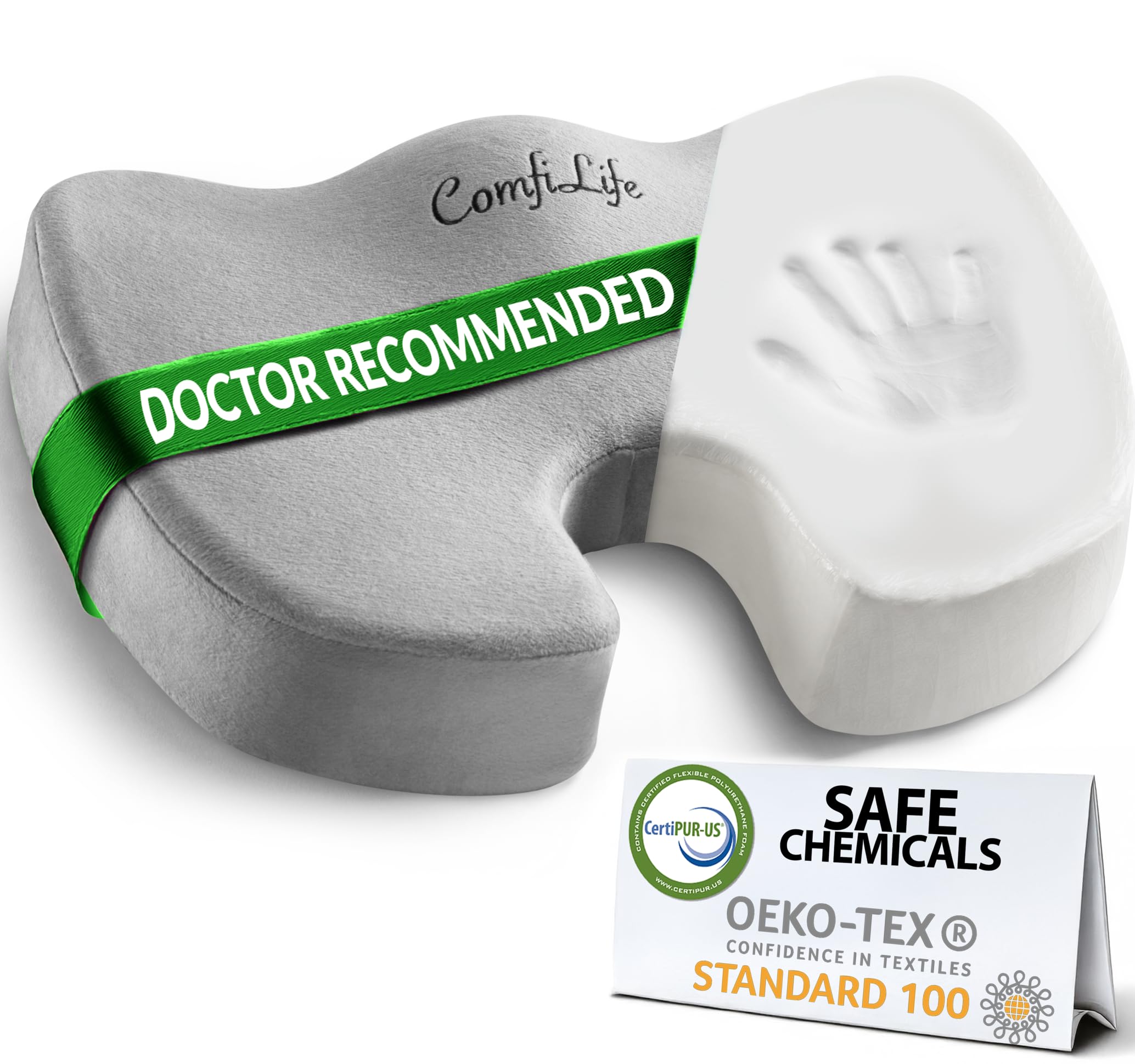 Amazon.com: ComfiLife Premium Comfort Seat Cushion - Non-Slip