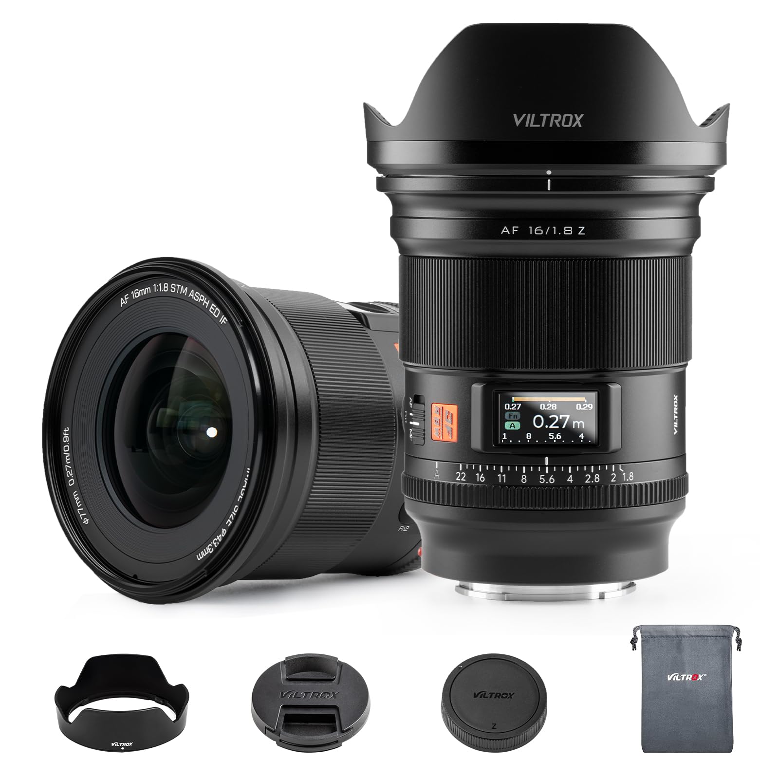 Amazon.com : Viltrox AF 16mm F1.8 Z for Nikon Lenses Z Mount Full