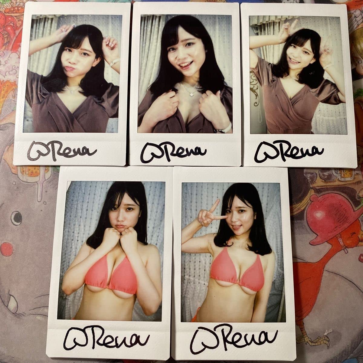 Amazon.co.jp: 桃園怜奈 直筆サイン入り チェキ : おもちゃ