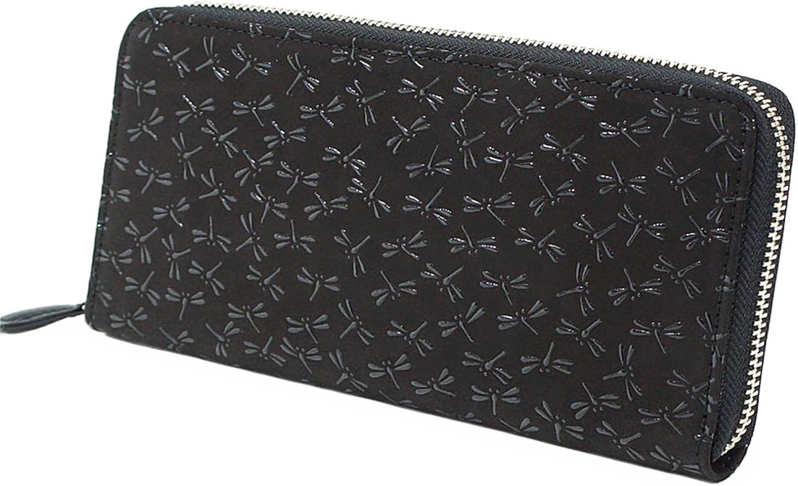 Amazon | [印傳屋] 印伝 財布 長財布 束入Y ラウンドファスナー 鹿革