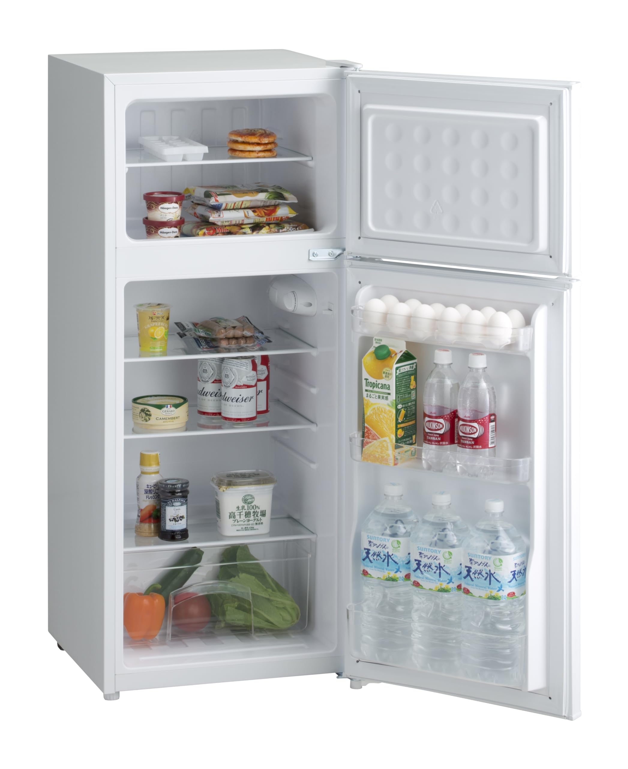 Amazon | ハイアール(Haier) 幅47.4cm 容量130L 右開き冷蔵庫 JR-N130C