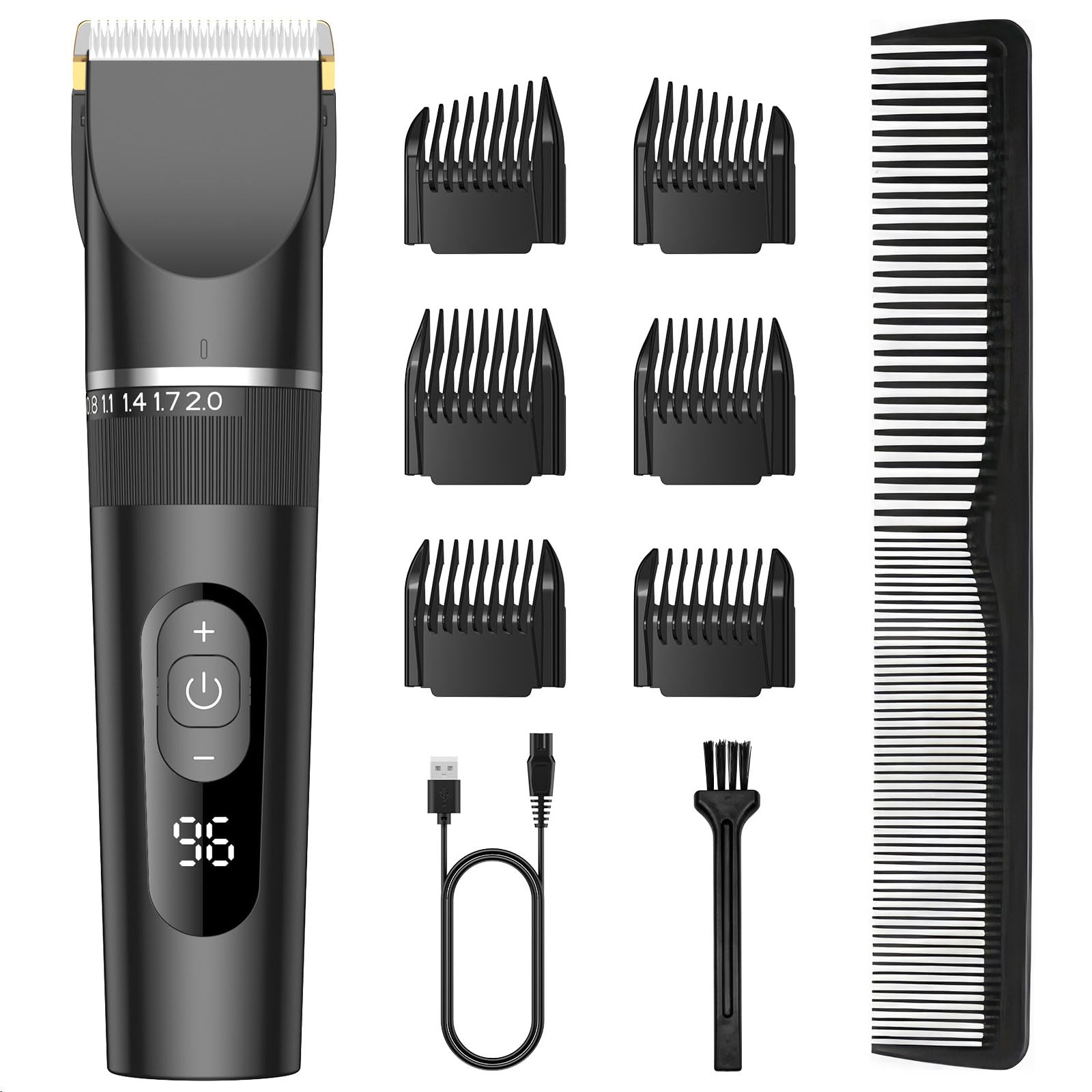 Amazon.co.jp: バリカン【2024新登場 USB充電式】ヘアーカッター 電動