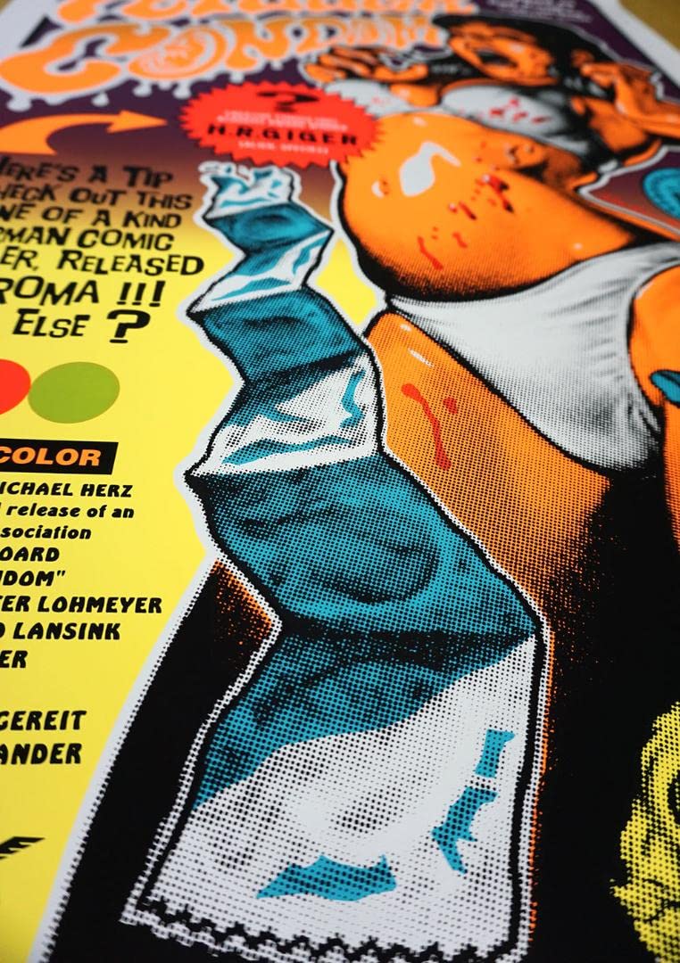 Amazon | ロッキンジェリービーン キラーコンドーム ポスター | アニメ