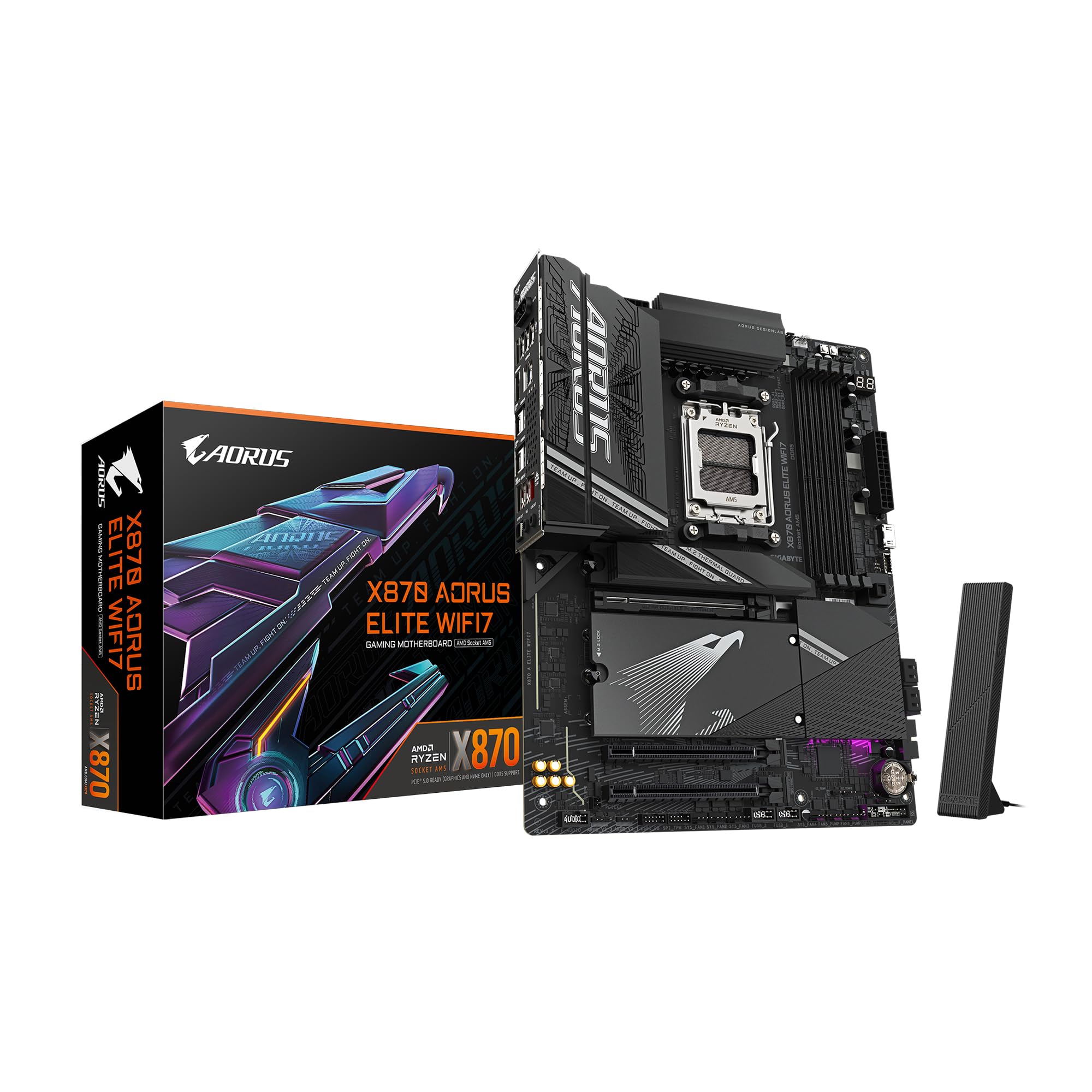 Amazon.com: GIGABYTE X870 AORUS Elite WIFI7 AMD AM5 LGA 1718
