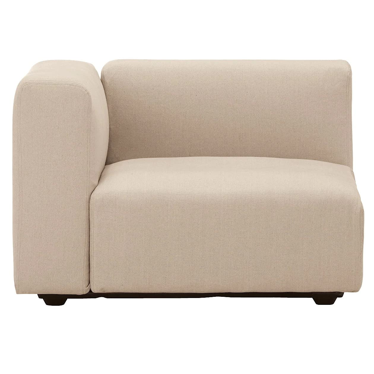 Amazon.co.jp: 無印良品 ユニットソファ本体アーム付 大 幅98cm