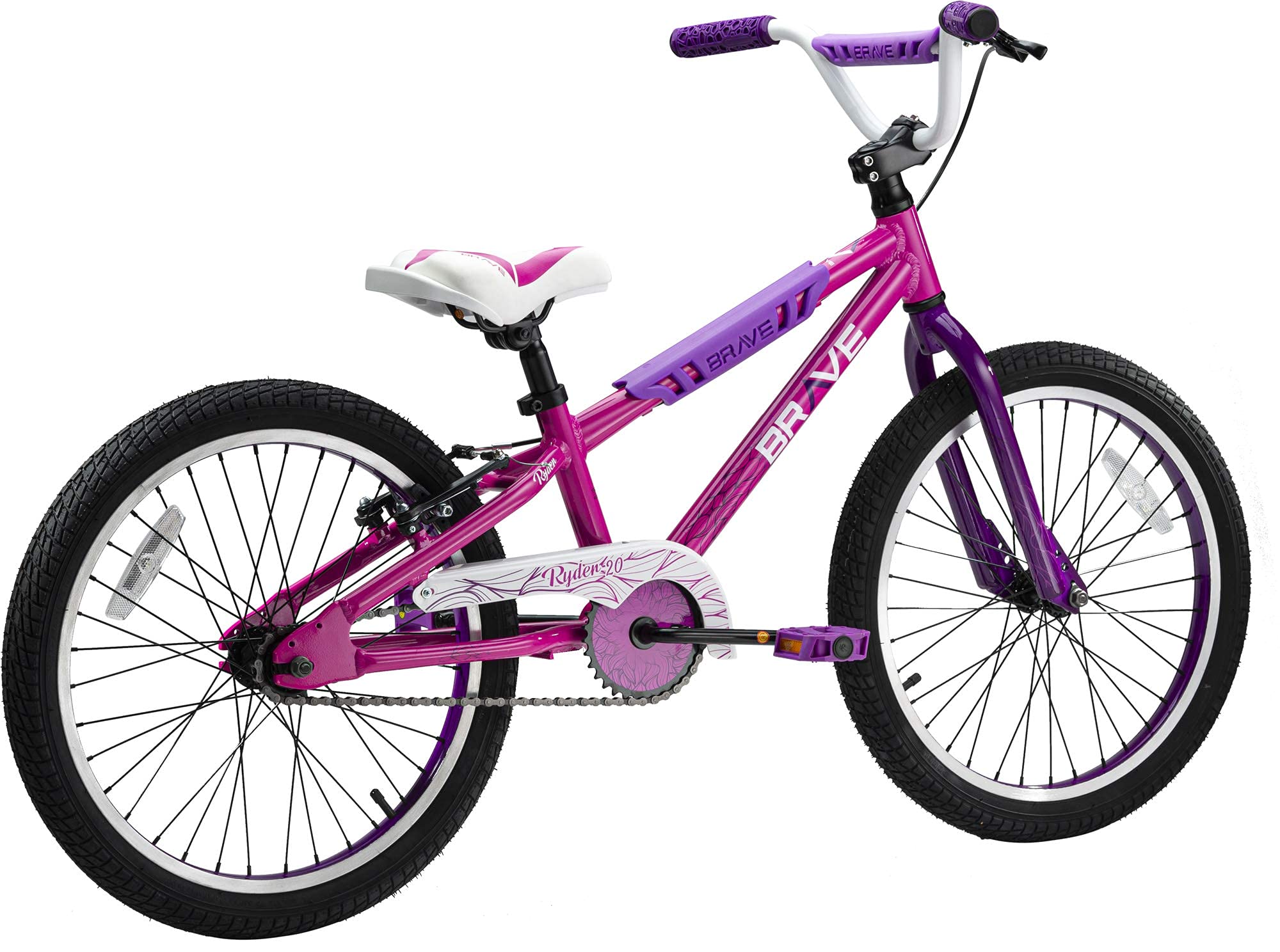 Amazon.co.jp: Brave Very Pink フリースタイル BMX キッズ 20インチ