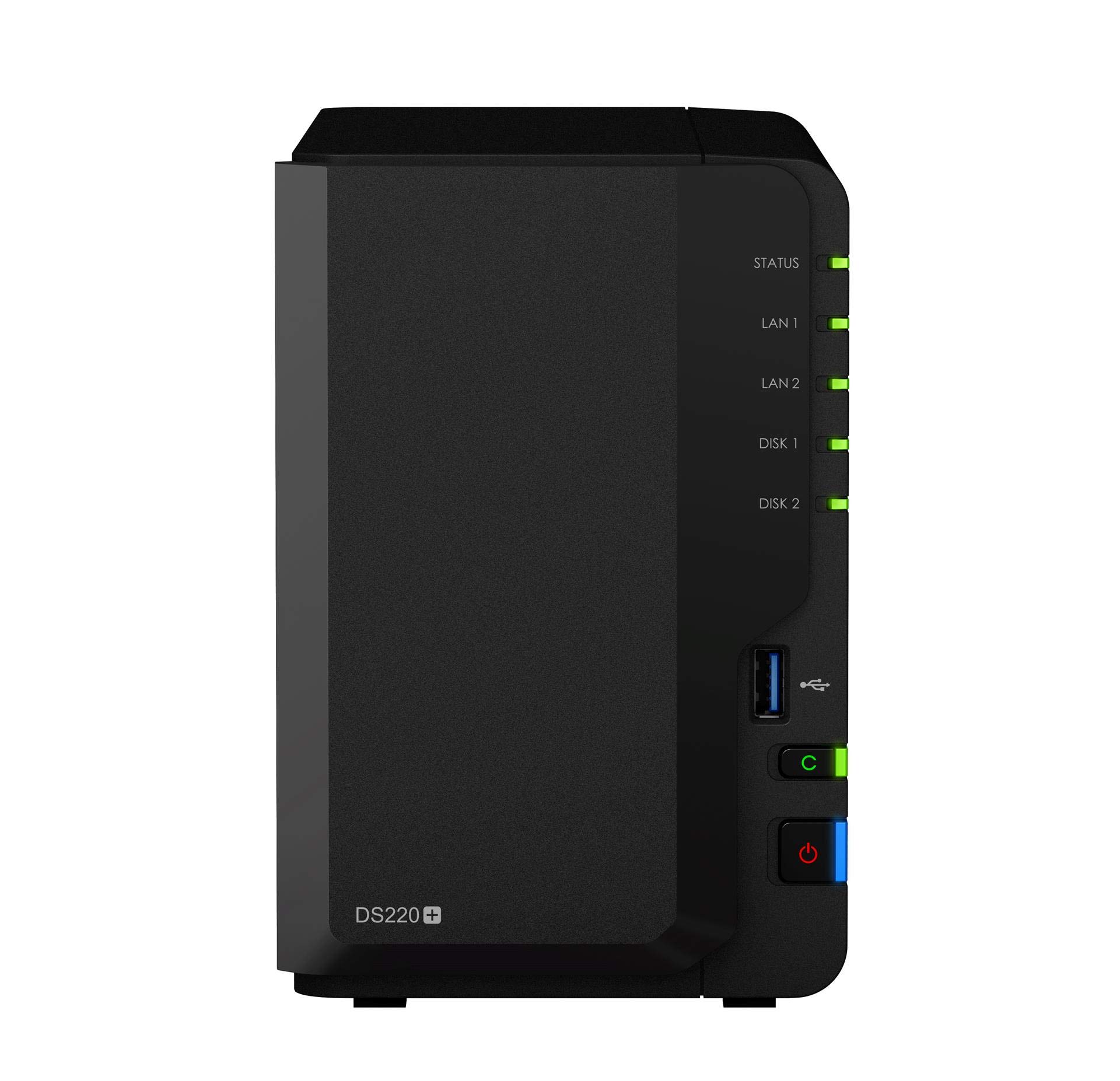 Amazon | Synology NASキット 2ベイ DS220+ デュアルコアCPU 2GBメモリ
