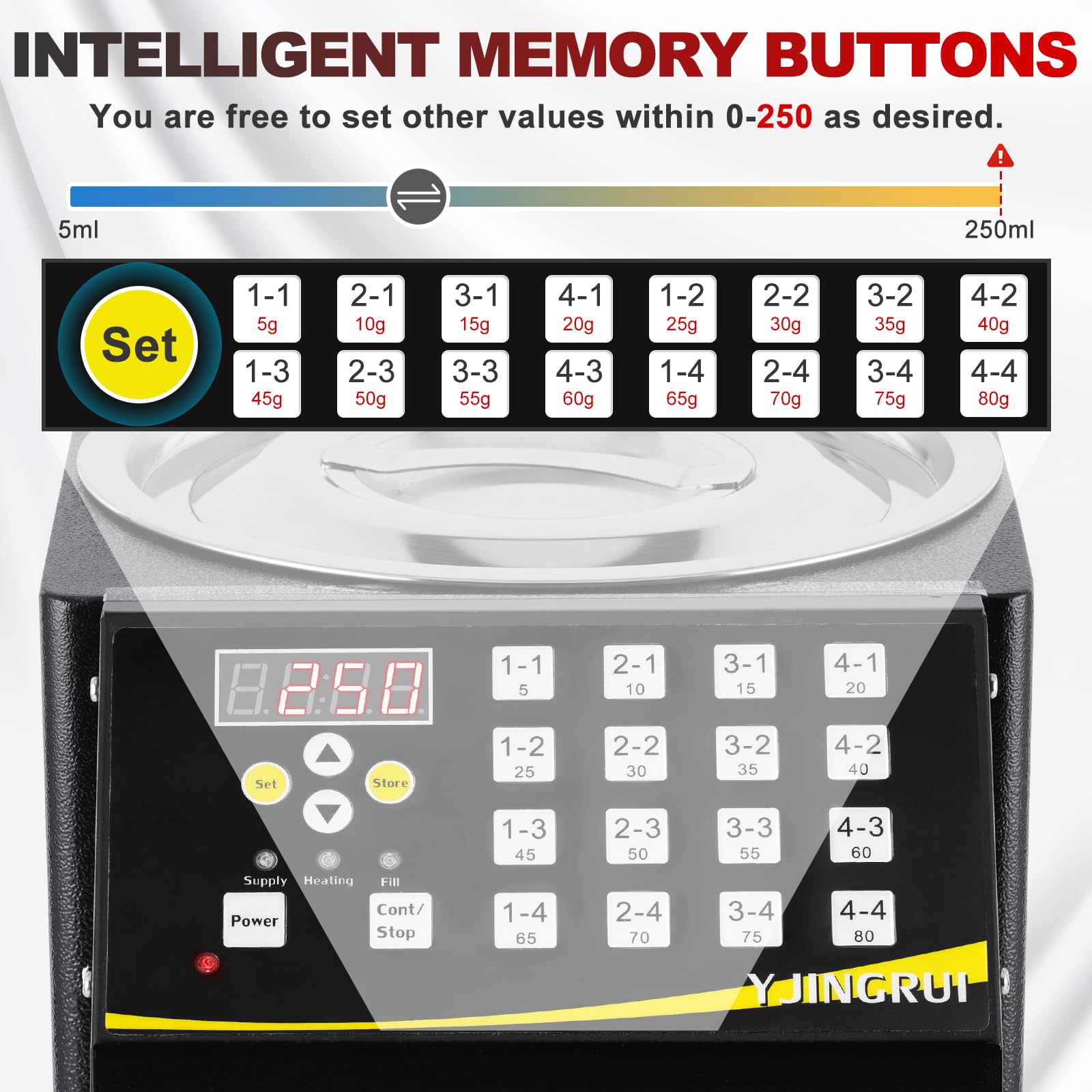 Amazon｜自動果糖ディスペンサー 8Lシロップディスペンサーマシン16