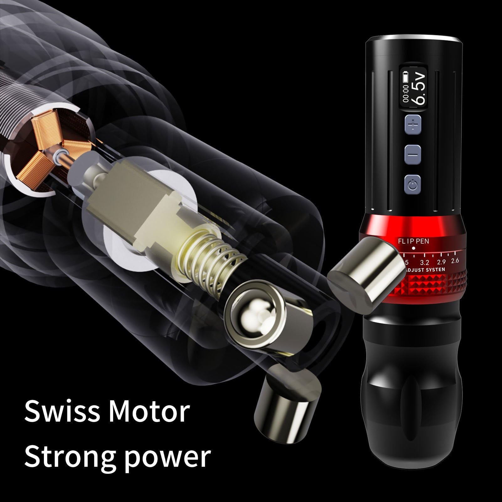 Amazon.com: BIGWASP Z1 Wireless Rotary Tattoo Cartridge Machine