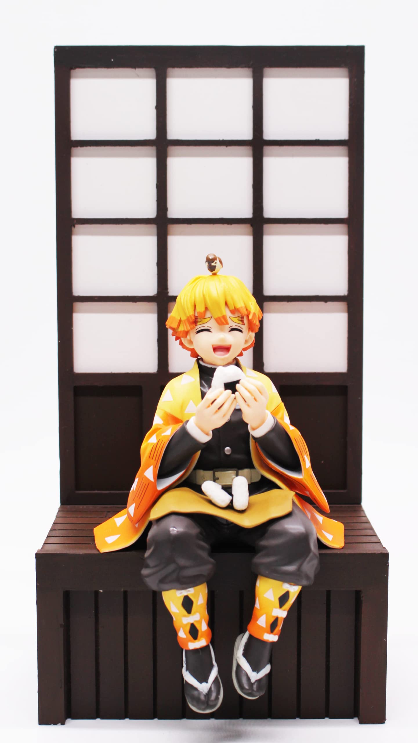 Amazon.co.jp: セガちょこのせ フィギュア 我妻善逸&1/12和風の