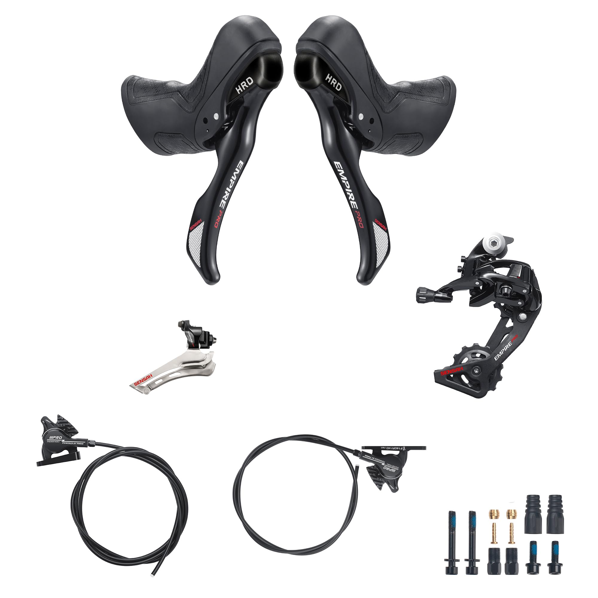 Amazon.co.jp: SENTYEH（SENSHA）HRD油圧ディスクブレーキです 自転車