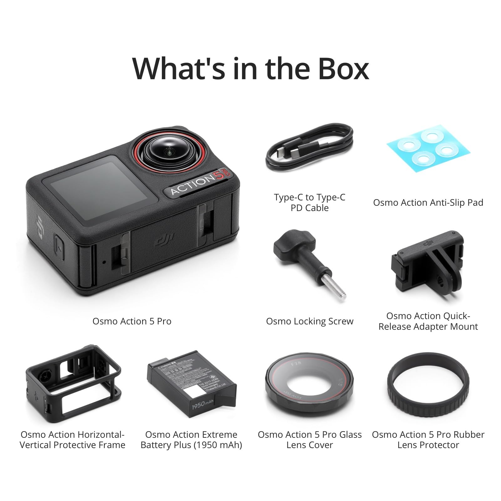 Amazon.com : DJI Osmo Action 5 Pro Essential Combo, Waterproof