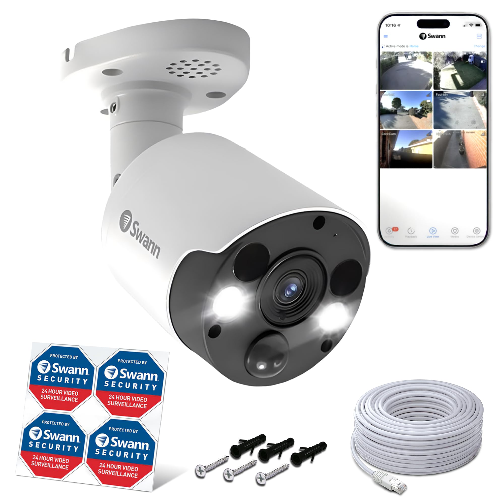 Amazon.co.jp: スワン(Swann) 【日本正規代理店】Swann セキュリティ