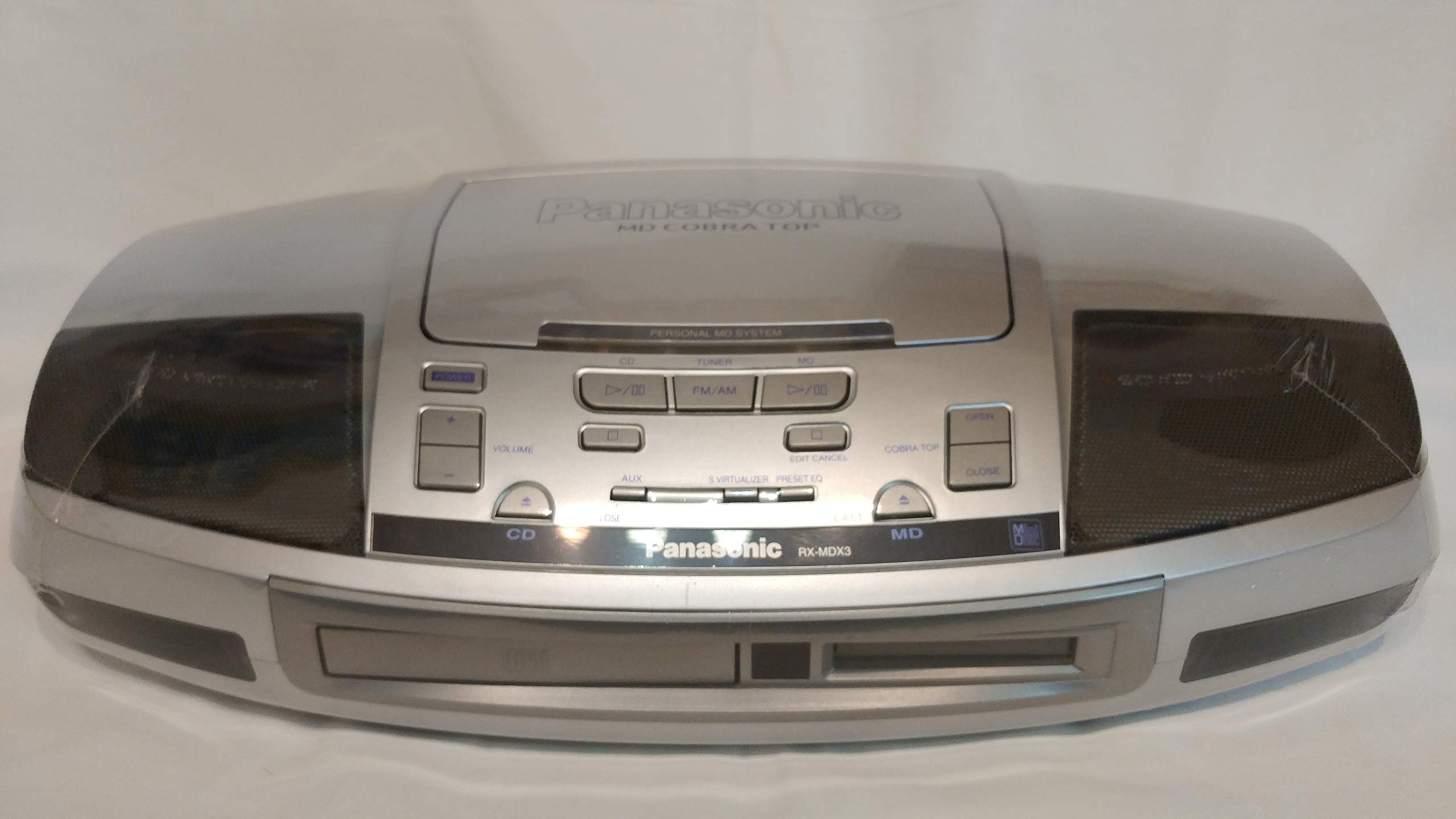 Amazon.co.jp: Panasonic パナソニック RX-MDX3-S シルバー パーソナル