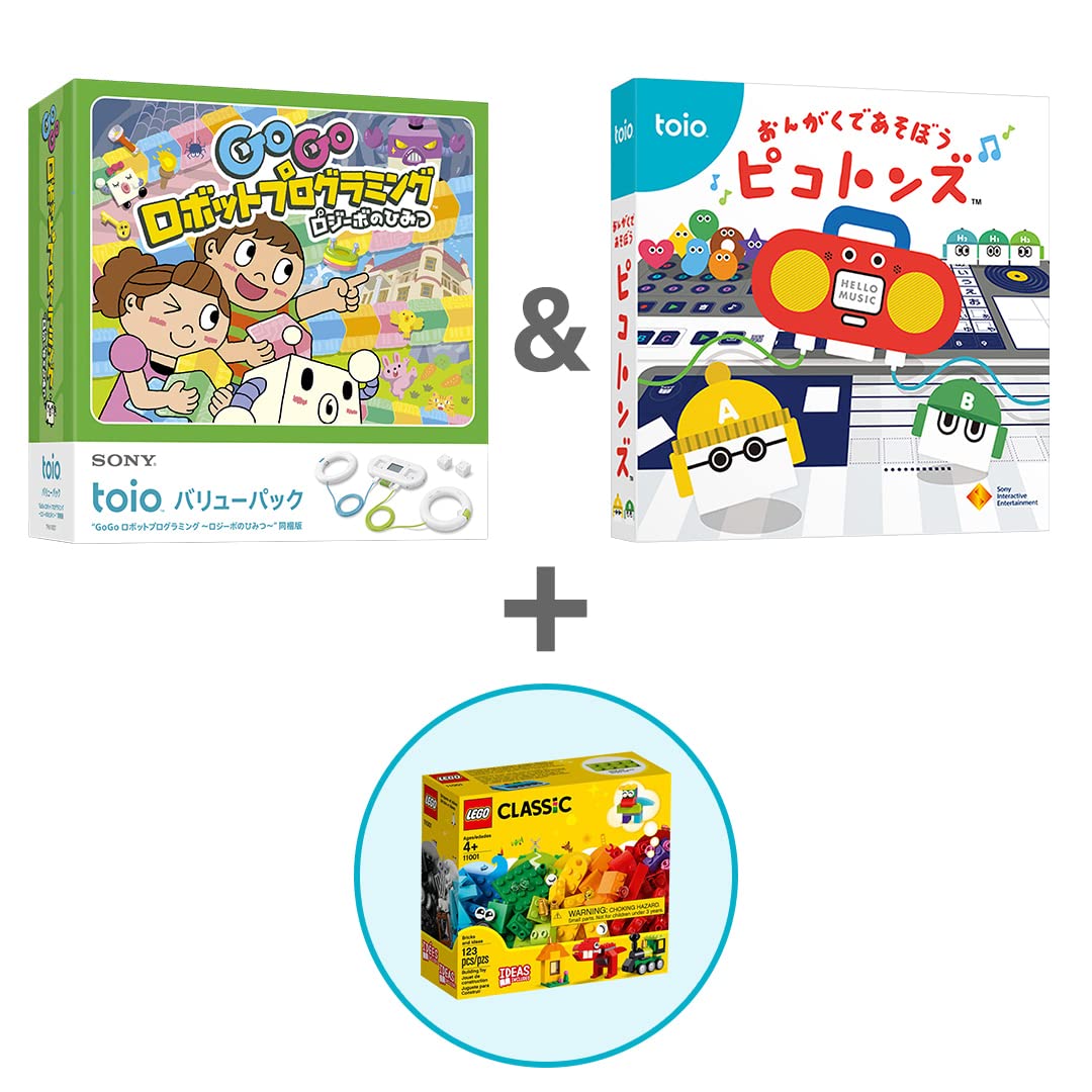 Amazon.co.jp: toio バリューパック GoGo ロボットプログラミング
