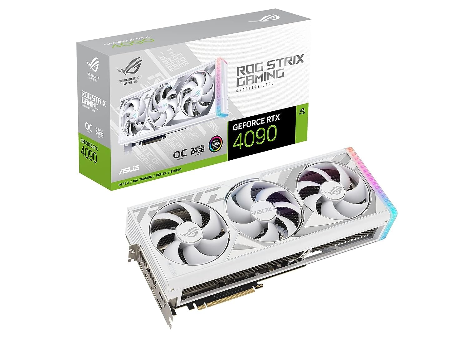 Amazon | ASUS ROG Strix GeForce RTX™ 4090 ホワイト OC Edition