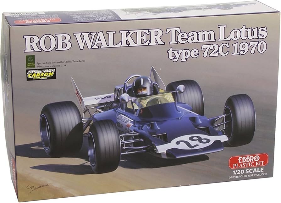 Amazon | エブロ 1/20 ロブ ウォーカー チーム ロータス タイプ 72C