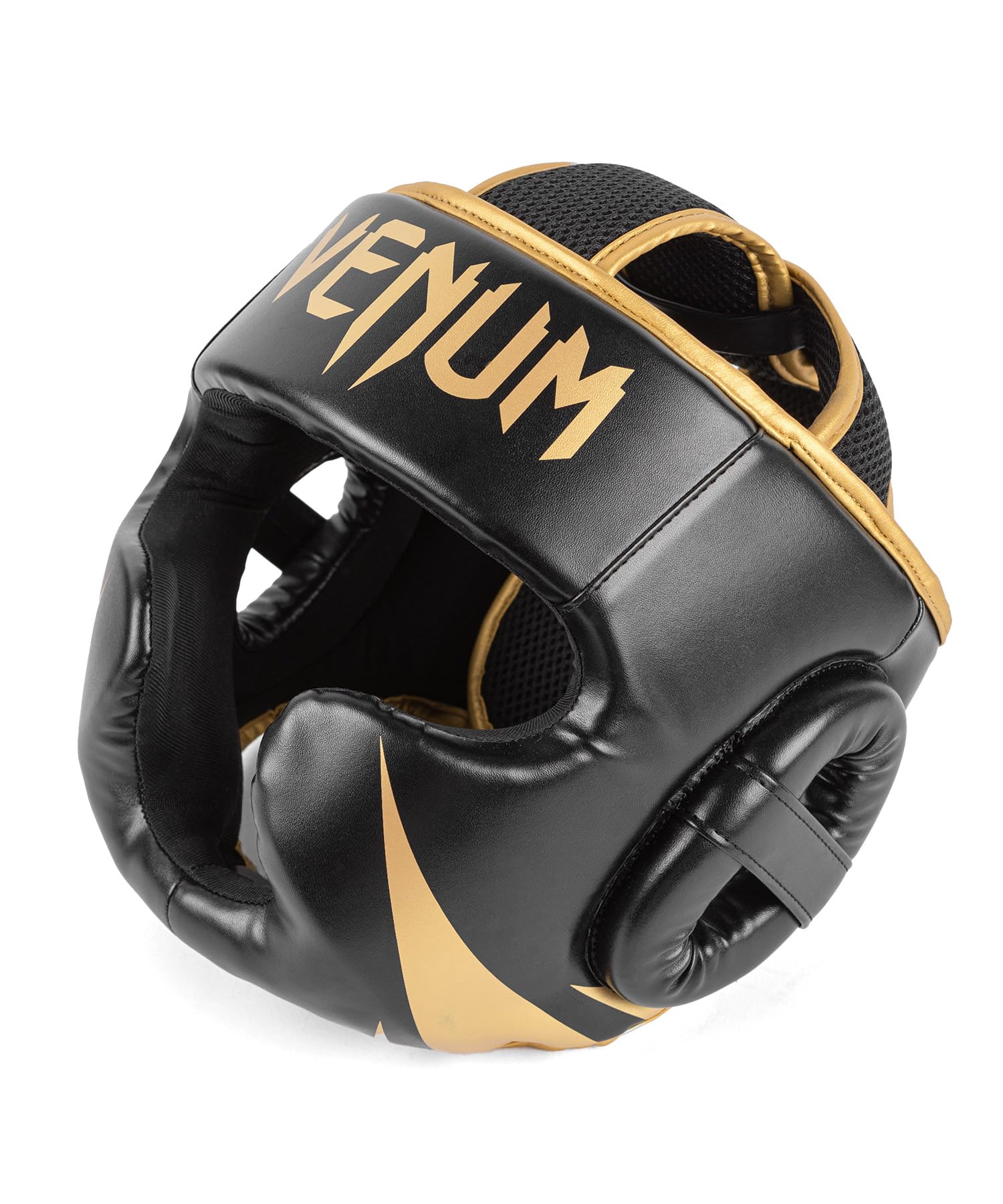 Amazon | Venum Challenger ヘッドギア - ブラック/ゴールド | VENUM