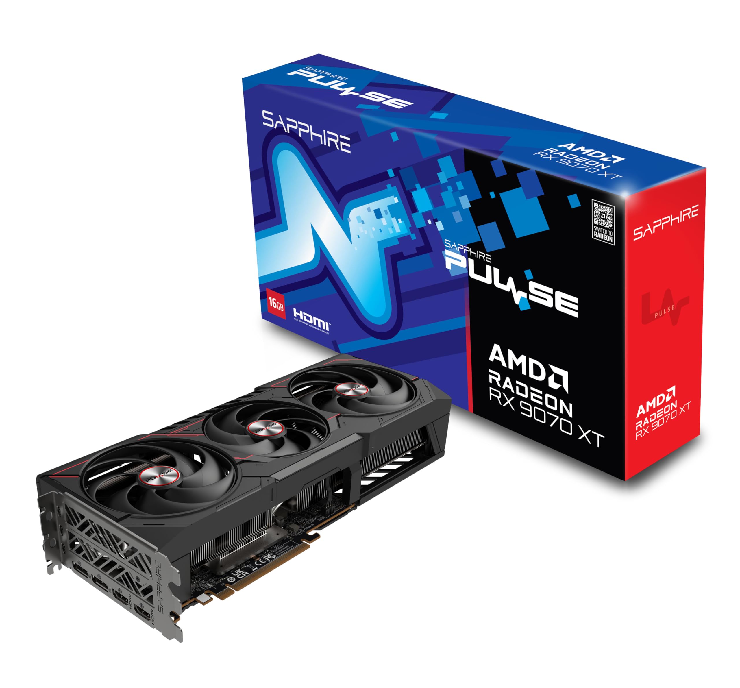 Amazon | Sapphire Pulse AMD Radeon RX 9070 XT 16GB GDDR6 Gaming