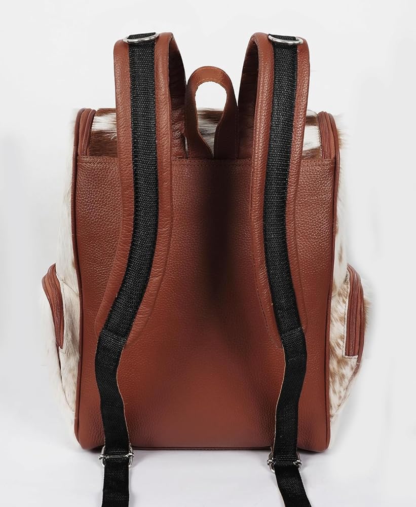 Amazon.com: Cowhide Hair Print Diaper Backpack Rucksack/Knapsack