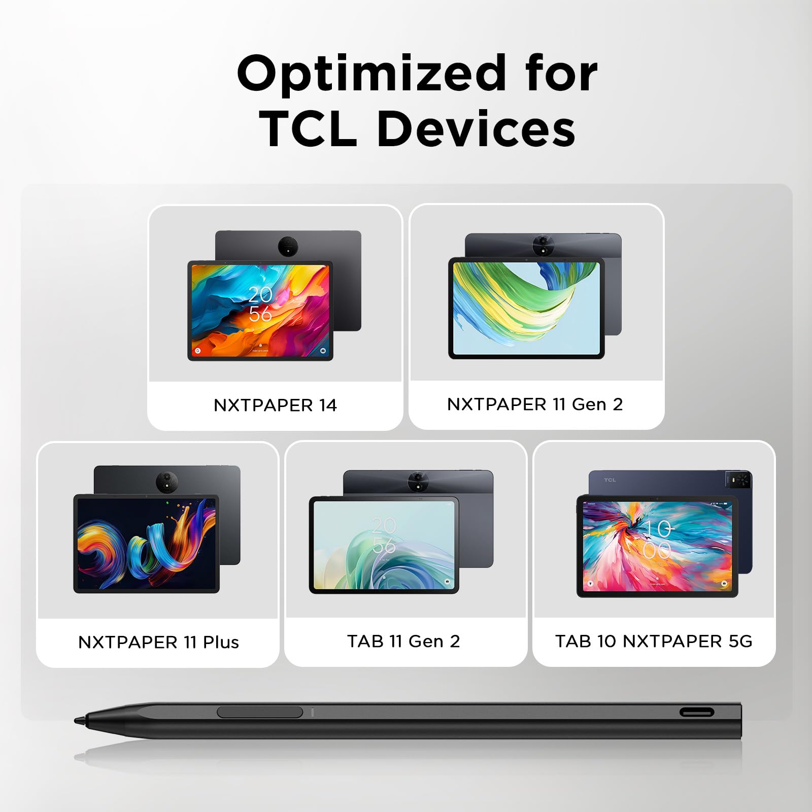 Amazon.com: TCL T-Pen Stylus for NXTPAPER 14, NXTPAPER 11 Gen 2