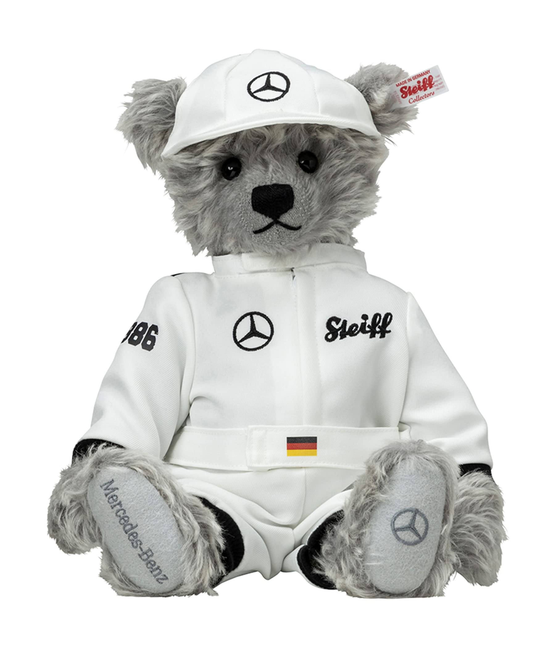 Amazon.co.jp: Mercedes-Benz x Steiff Racing Suit, Teddy Bear