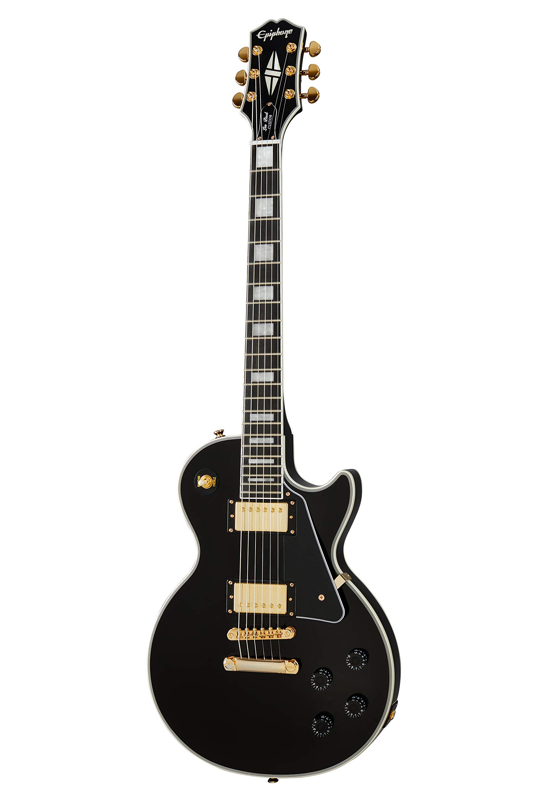 Amazon | Epiphone Les Paul Custom Ebony エレキギター エピフォン