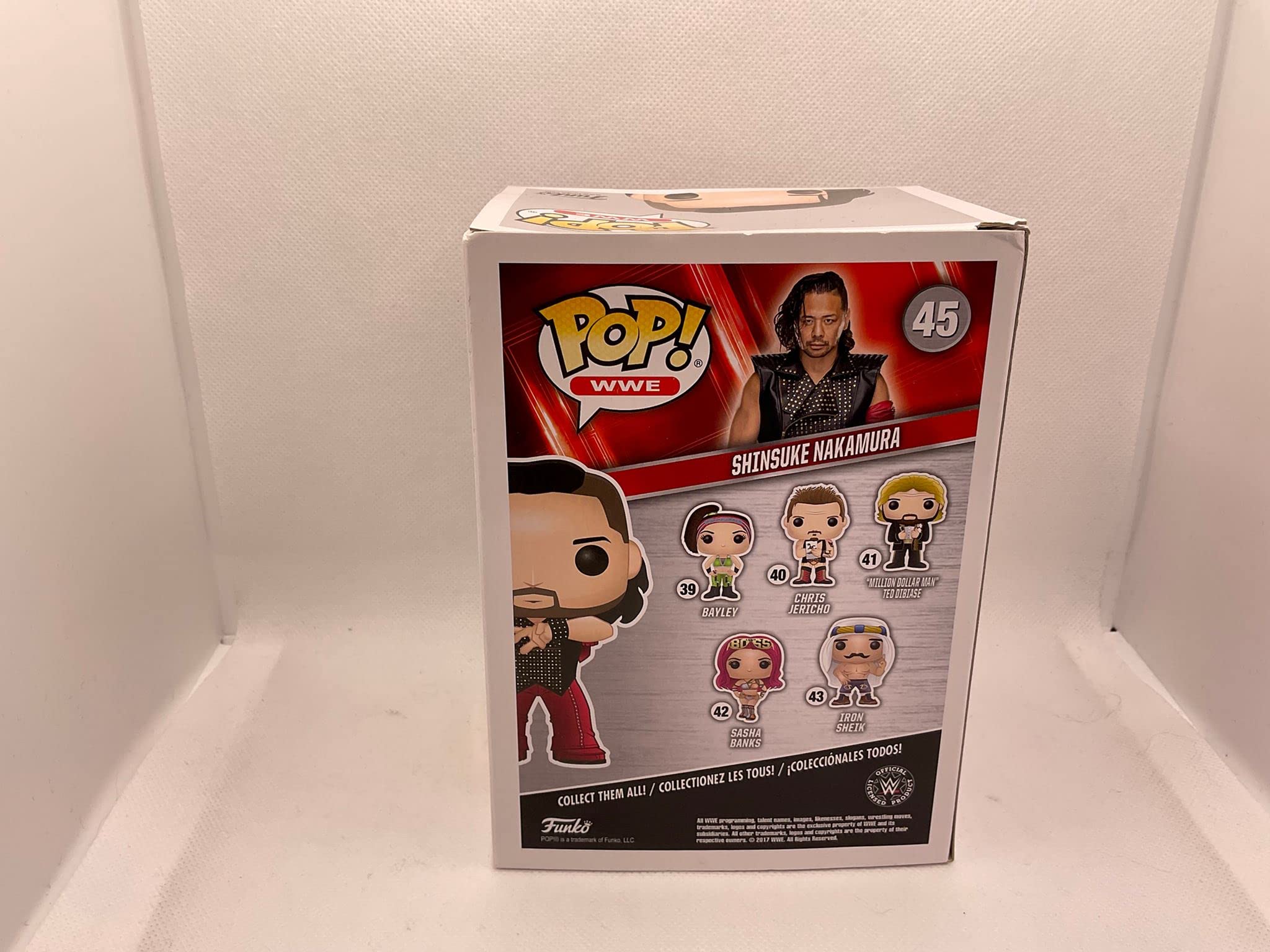 Amazon.co.jp: WWE Funko POP!中邑真輔 #45 : おもちゃ
