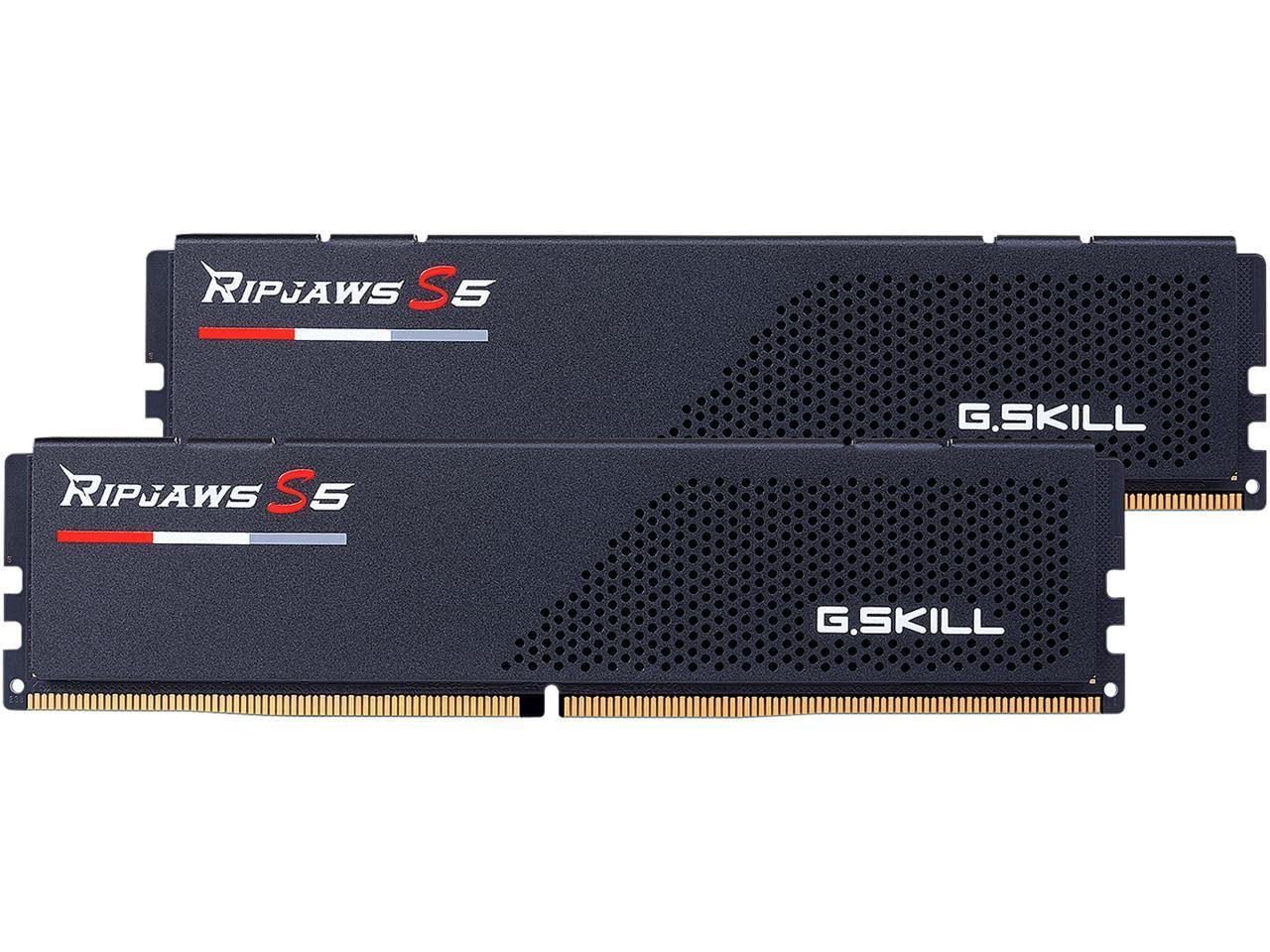 G.SKILL Ripjaws S5 Series DDR5 RAM (Intel XMP 3.0) 32GB (2x16GB