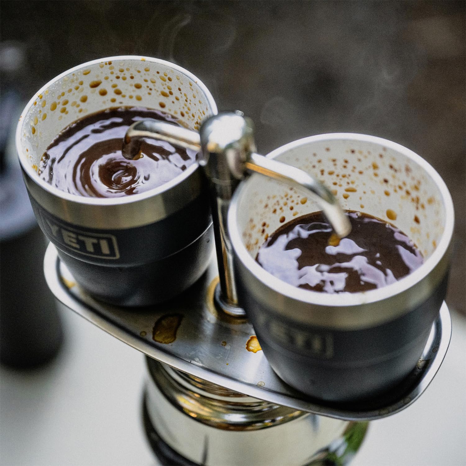 Amazon.co.jp: YETI Rambler 4 oz Stackable Cup, Stainless Steel