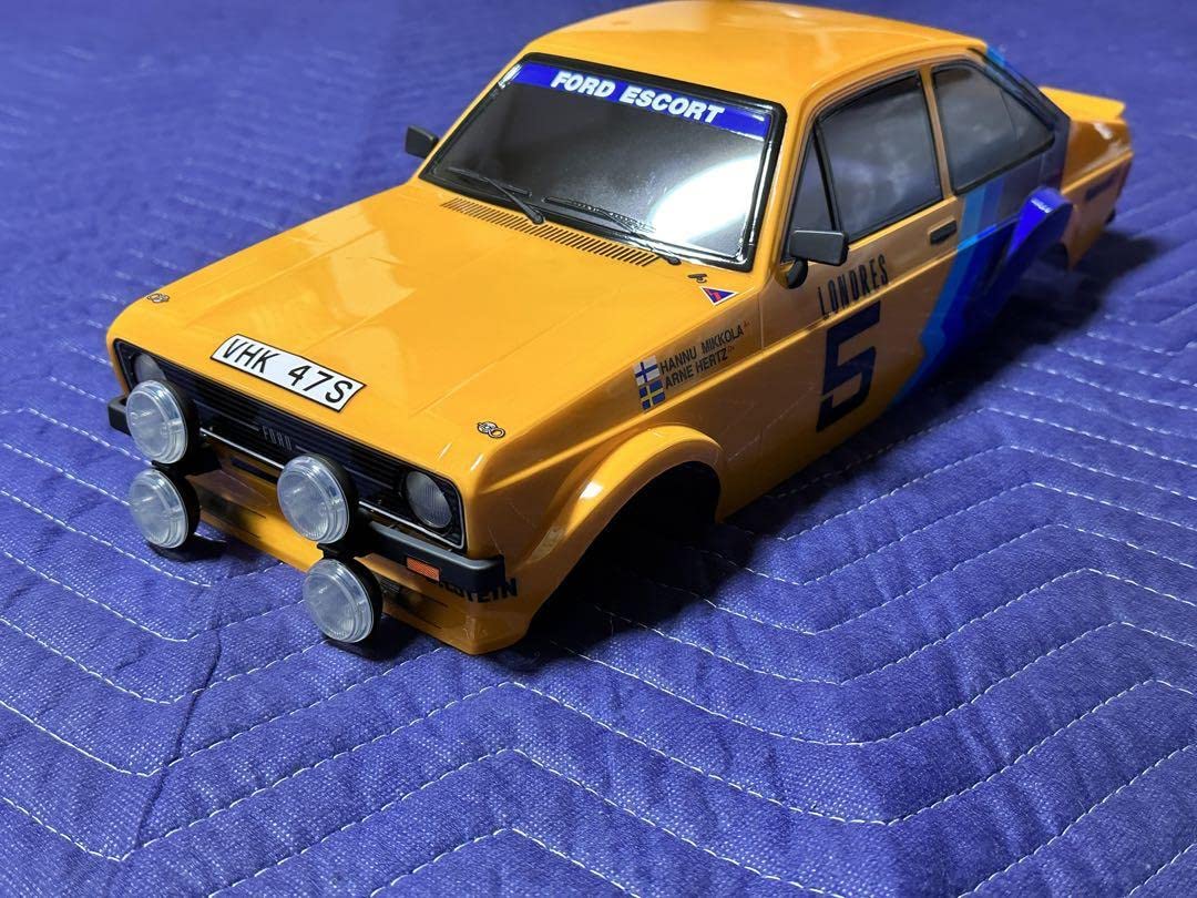 Amazon.co.jp: タミヤ1/10 塗装済ボディフォードエスコートMK2ラリー