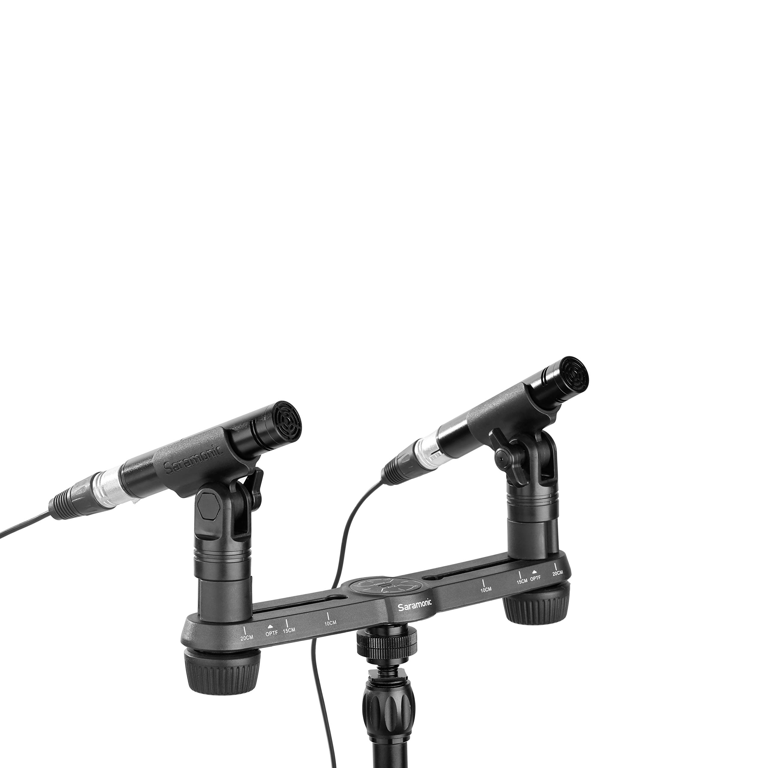 Amazon | Saramonic Sr-MSM500 ステレオバーマイクマウント X-Y&Ortf