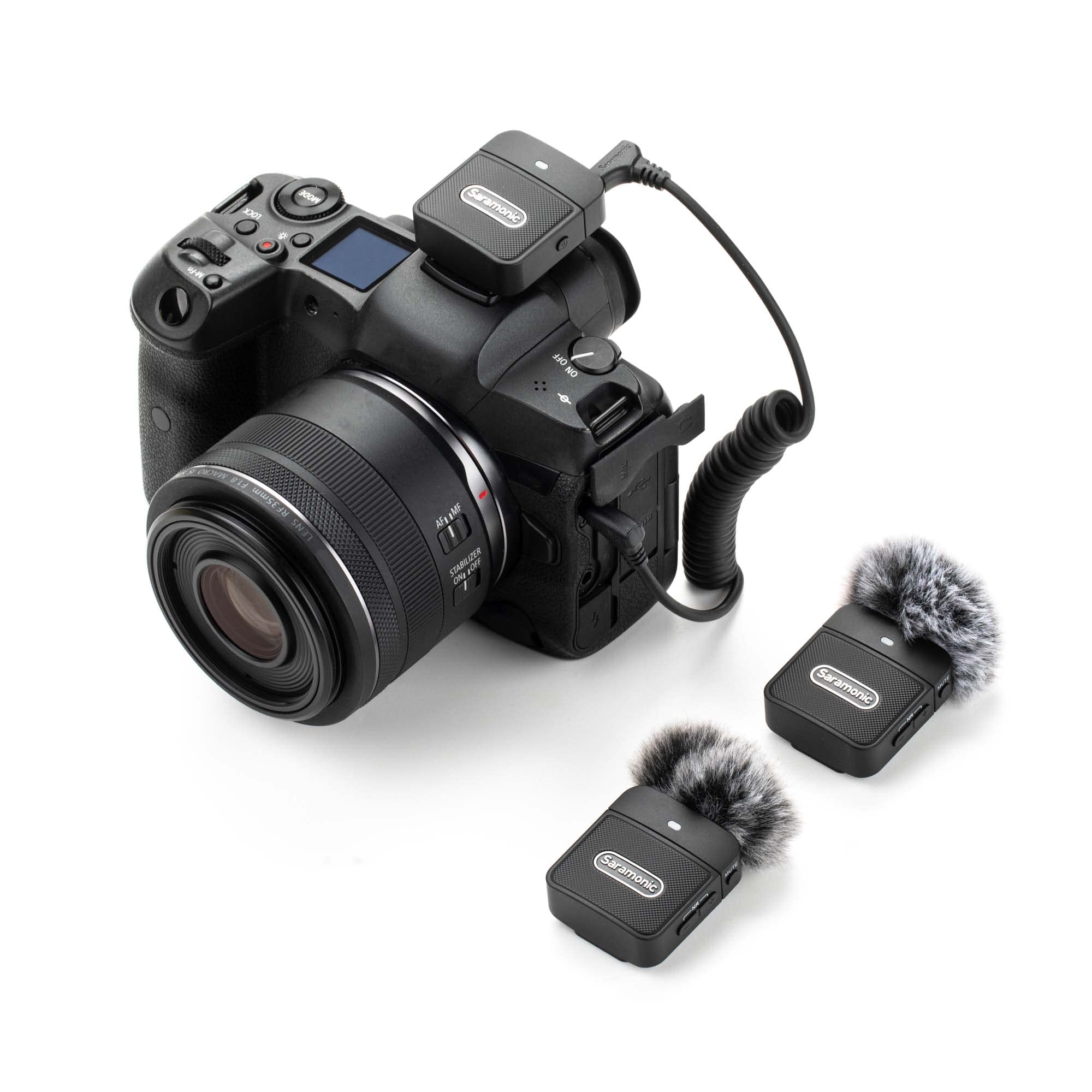 Amazon.co.jp: Saramonic サラモニック 2.4G超小型ワイヤレスマイク