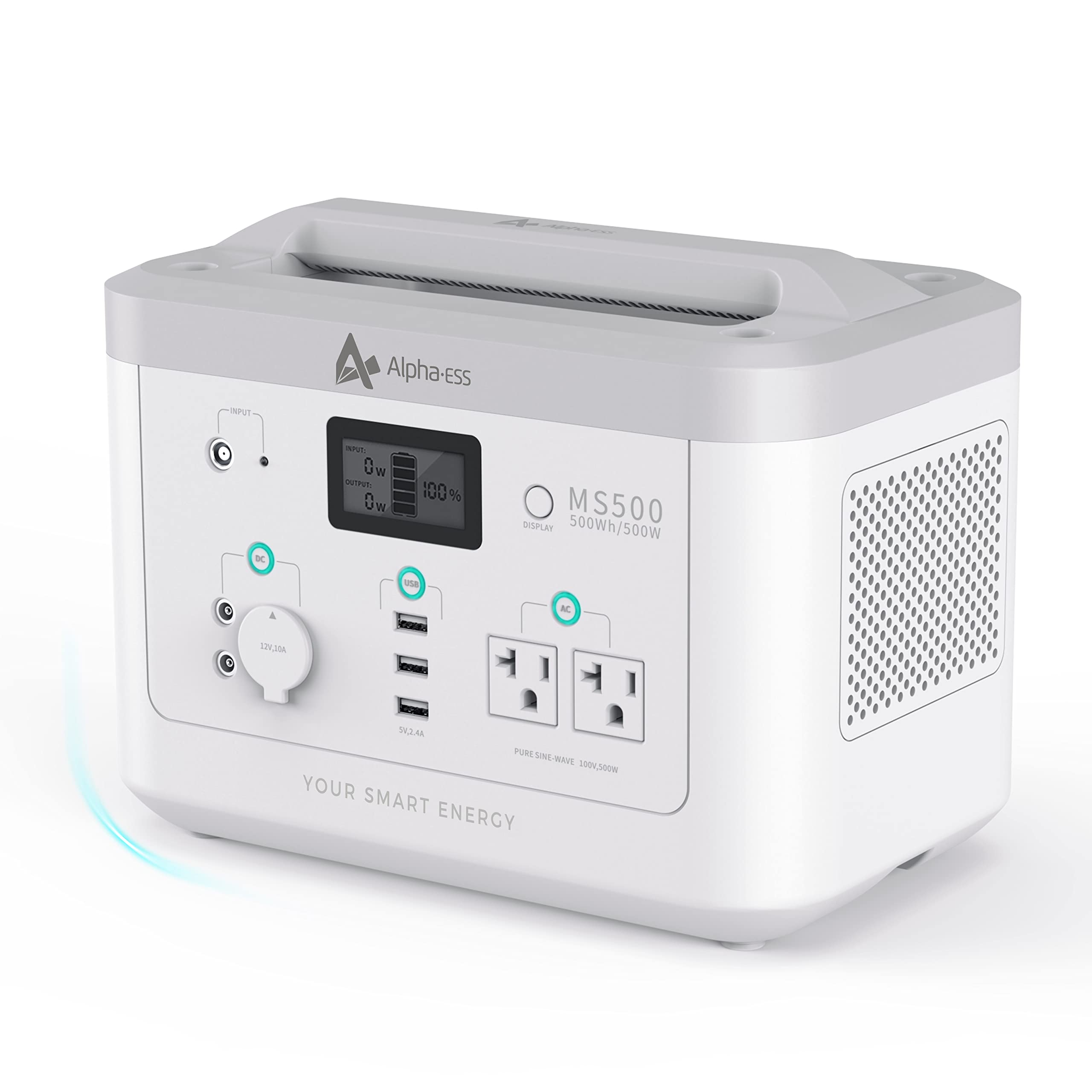 Amazon.co.jp: ポータブル電源 500Wh 大容量 AlphaESS 家庭用蓄電池