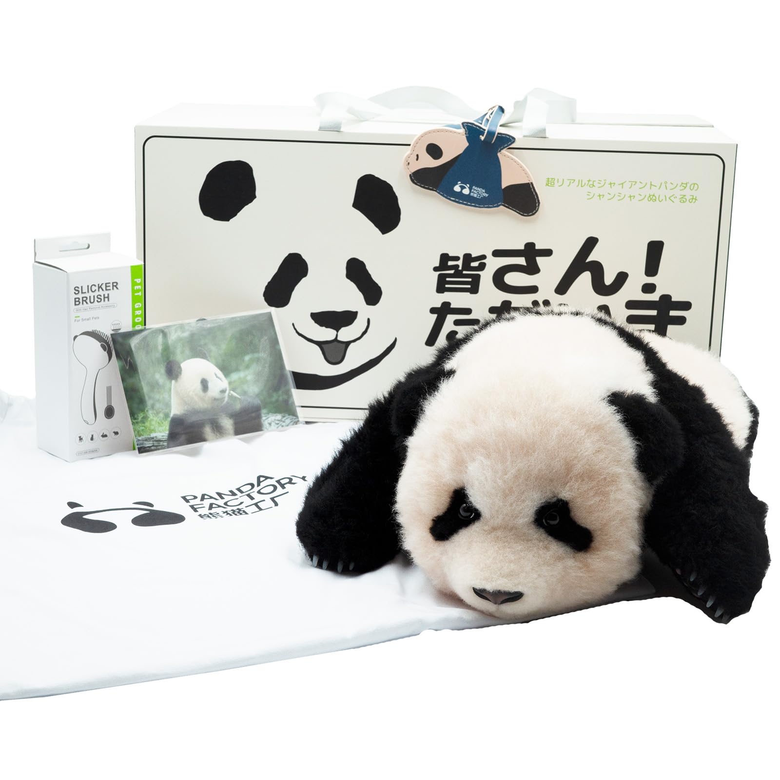 Amazon.co.jp: 熊猫工房 シャンシャン ぬいぐるみ セット : おもちゃ