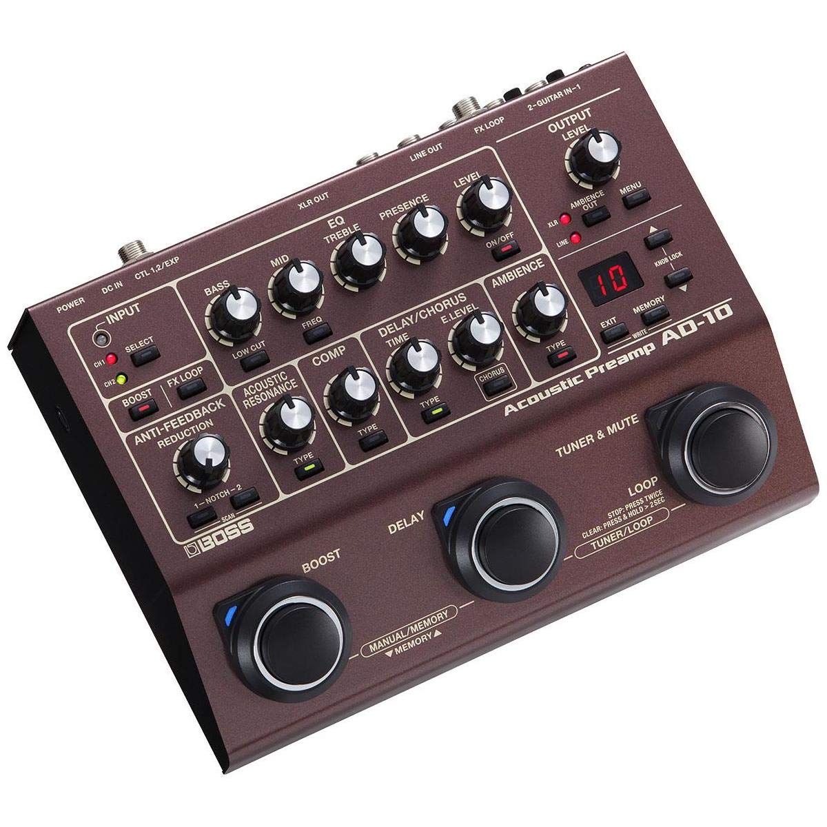 Amazon.co.jp: BOSS/AD-10 Acoustic Preamp ボス アコースティック