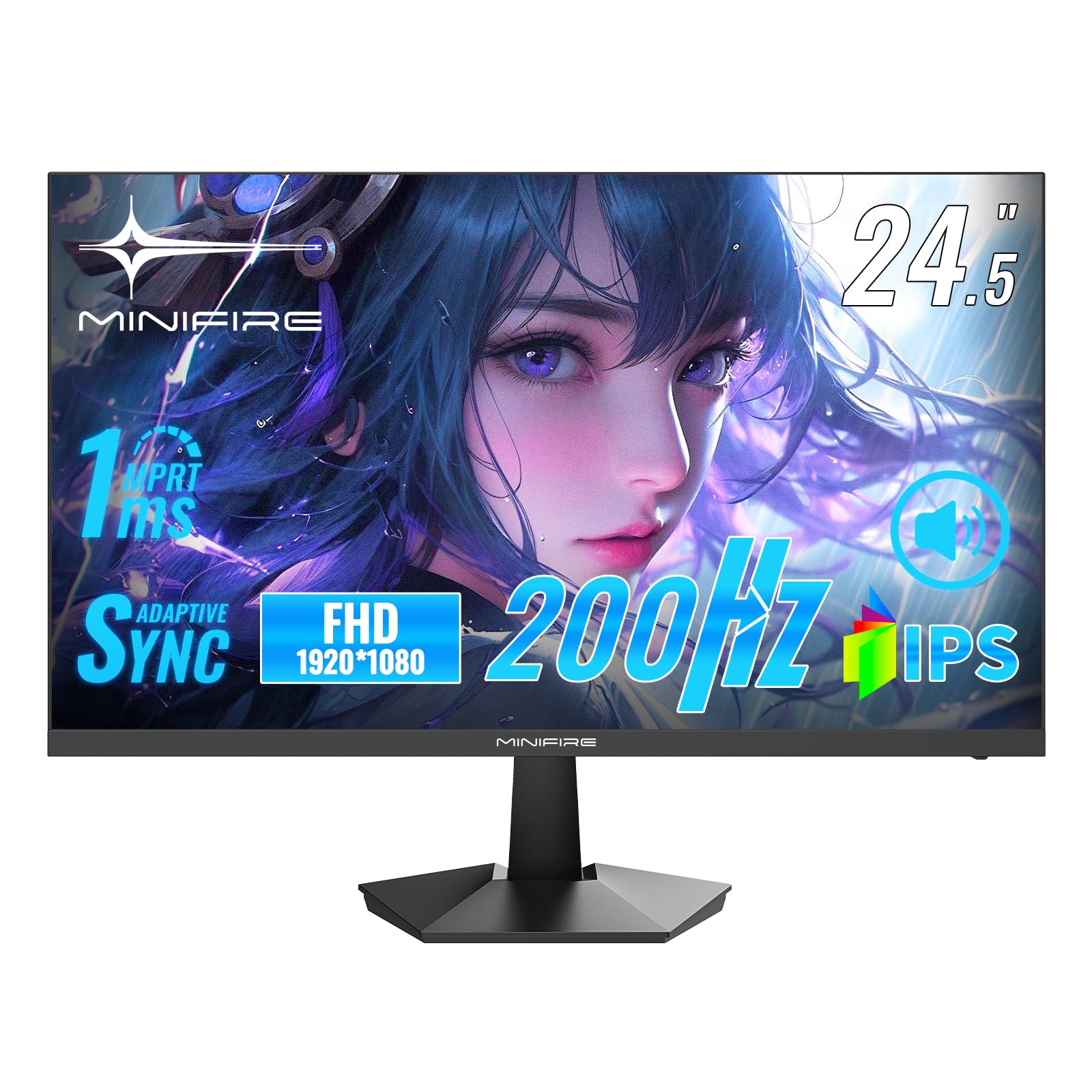 Amazon.co.jp: Minifire ゲーミングモニター 24.5インチ HDMI2つ 200Hz