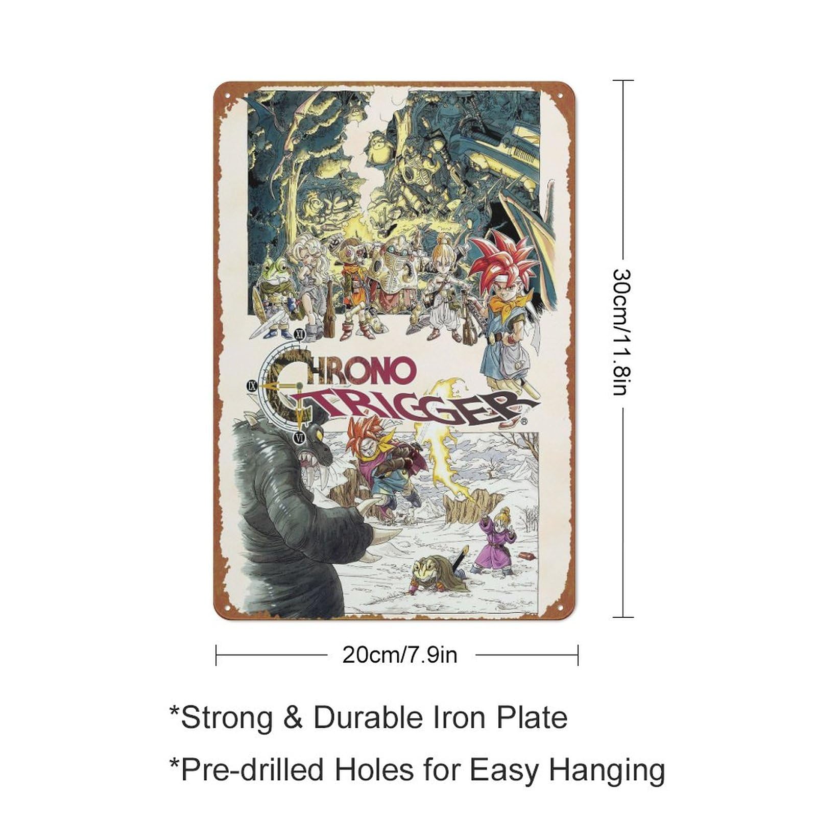 Amazon.co.jp: Chrono Trigger（クロノ・トリガー） ポスター レトロ