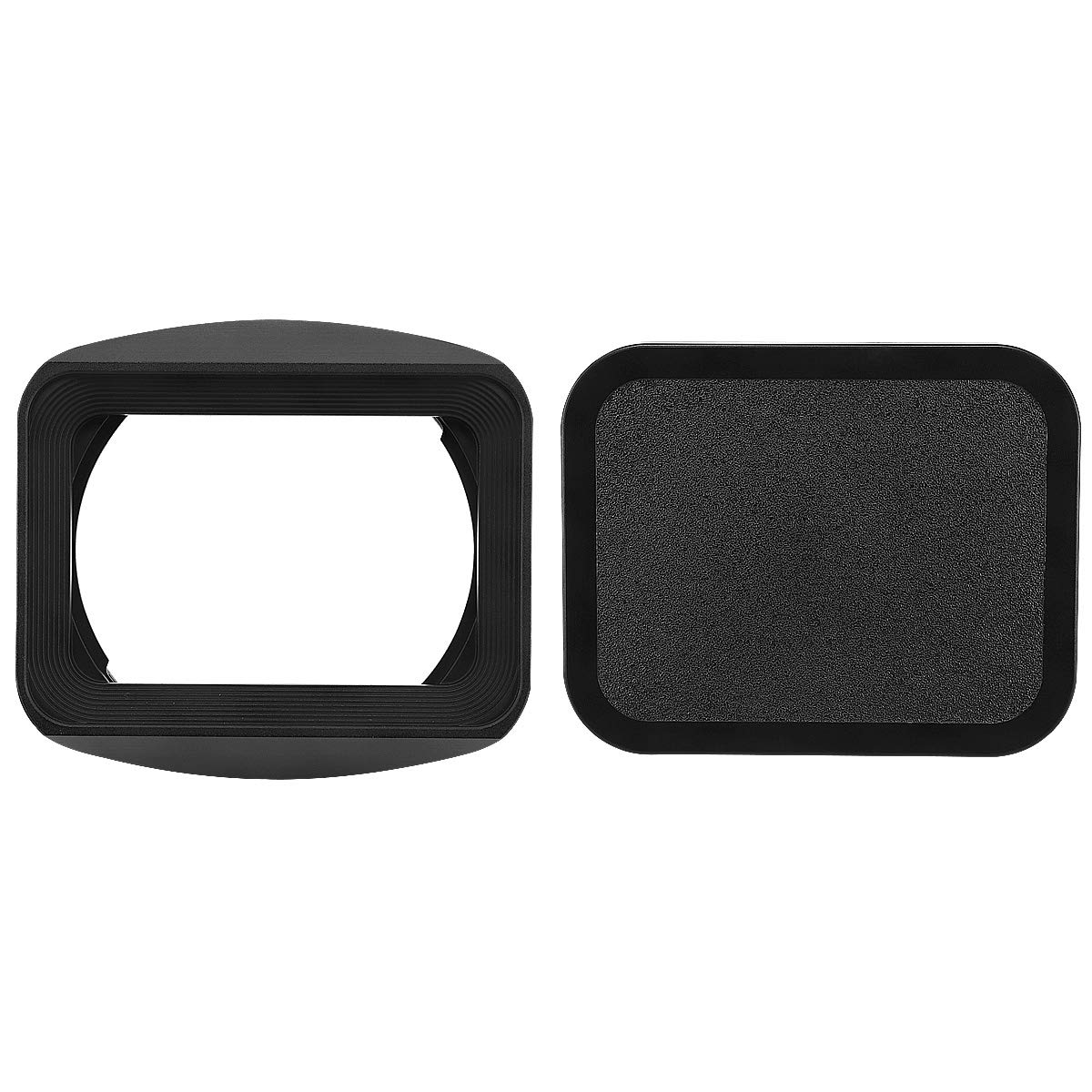 Amazon.com : Haoge LH-S24B Bayonet Square Metal Lens Hood Shade