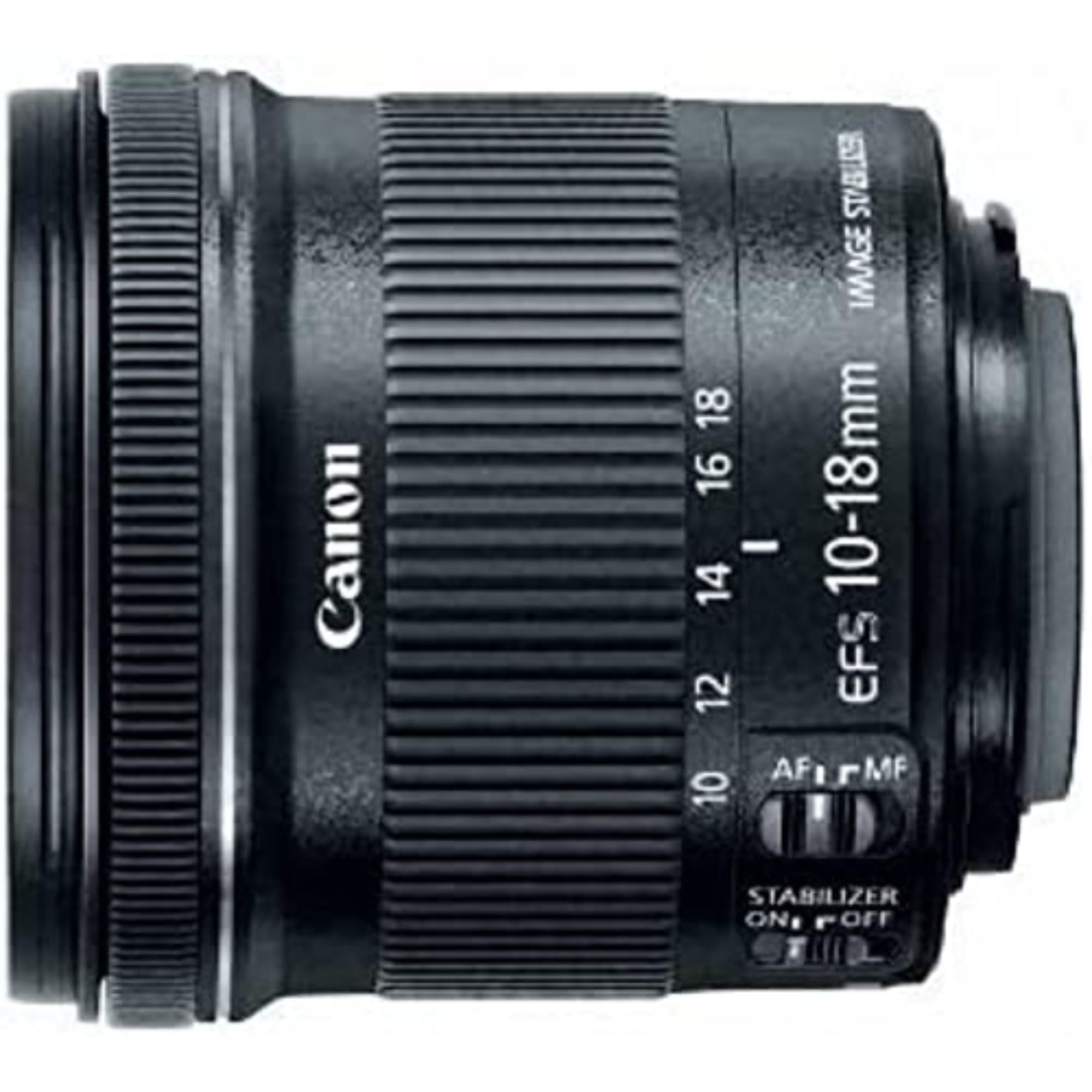 Amazon.com : Canon EF-S 10-18mm f/4.5-5.6 is STM Lens, Lens Only