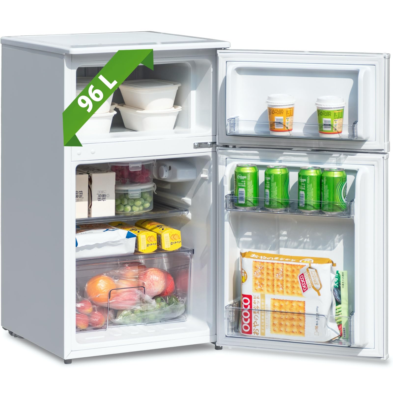 Amazon | Smad 小型冷蔵庫 冷凍冷蔵庫 96L 小型 家庭用 一人暮らし