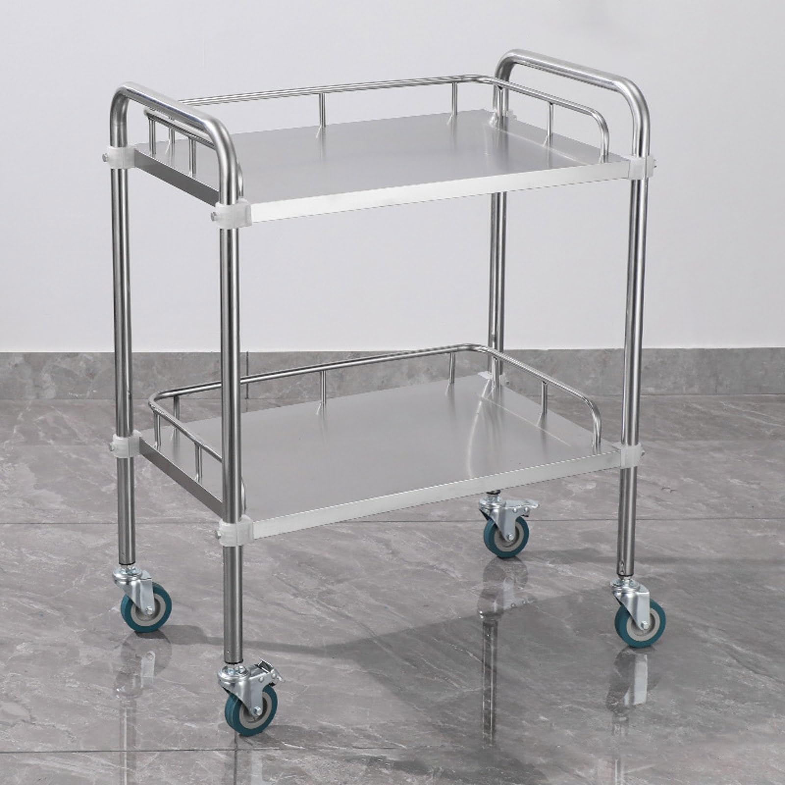 Amazon.co.jp: MDDKOP 医療用ワゴン ステンレス製医療用カート 医療用