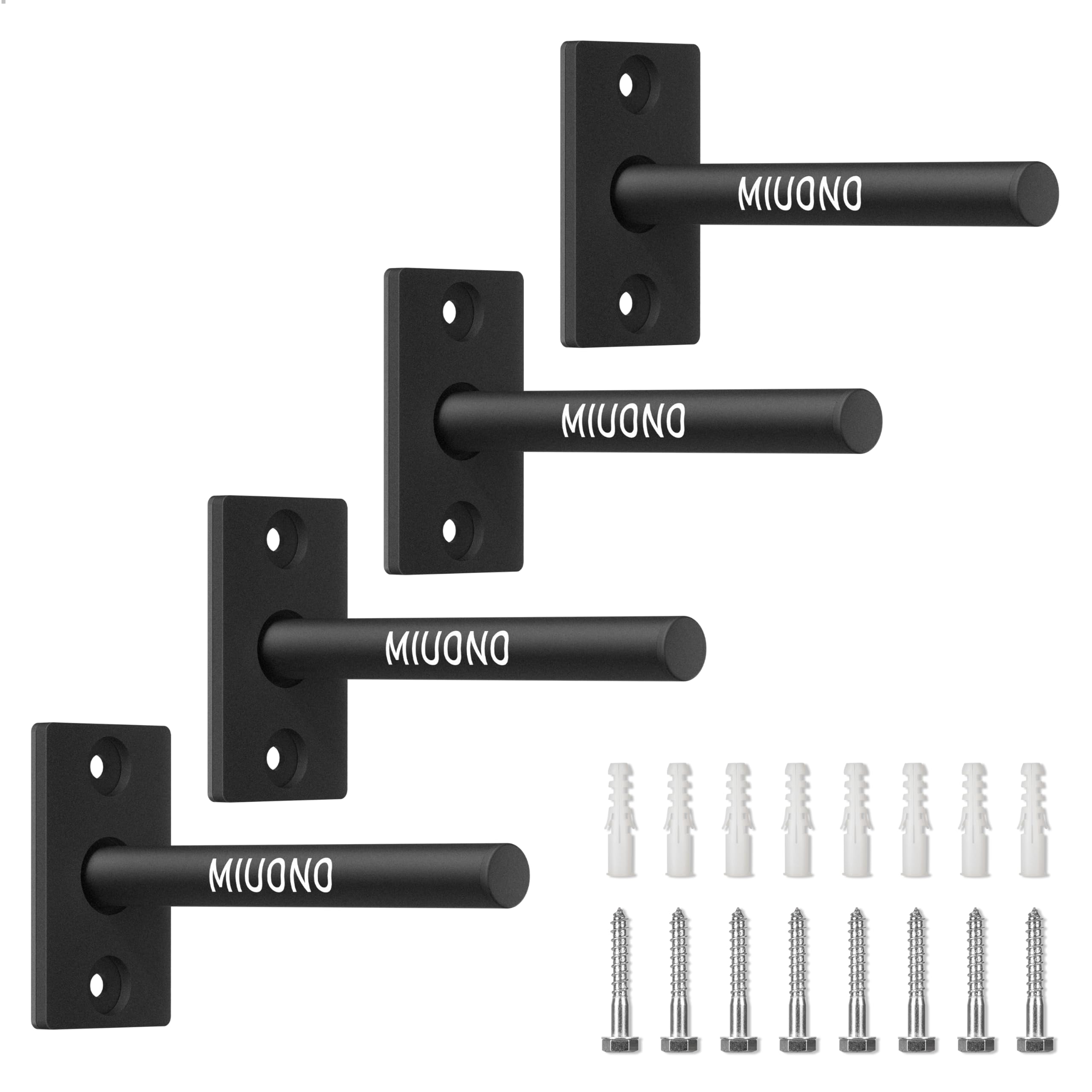 Amazon.co.jp: MIUONO ウェイトプレートラック 壁取り付けウェイト