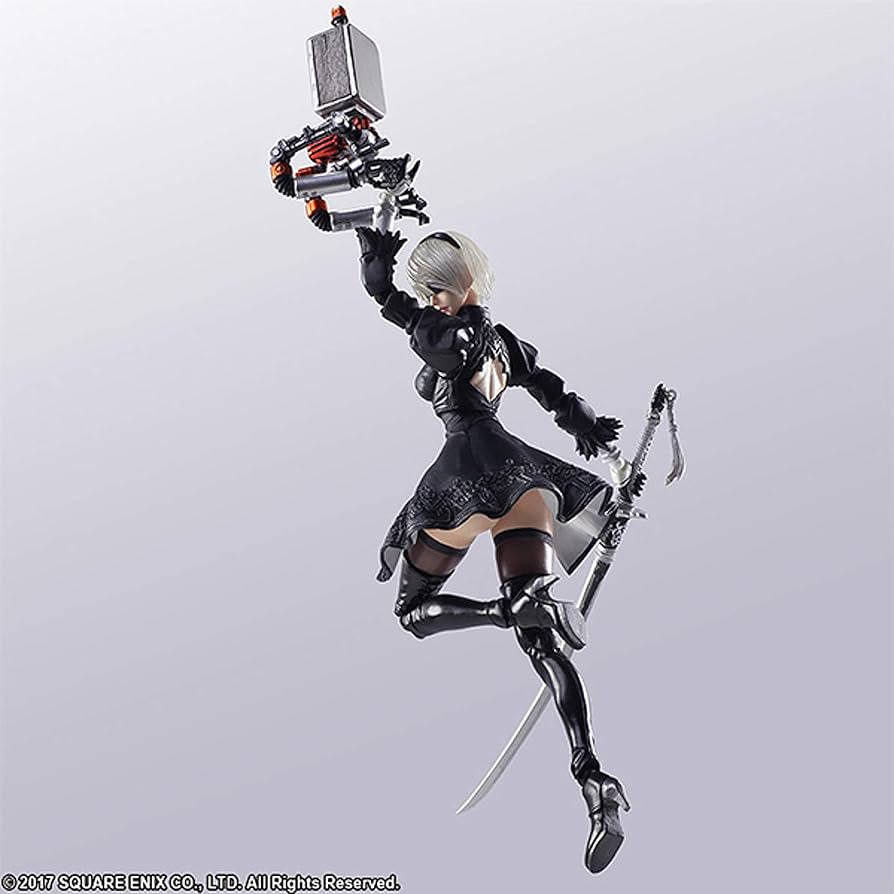 Amazon.com: Square Enix Nier Automata Bring Arts: 2B & Machine
