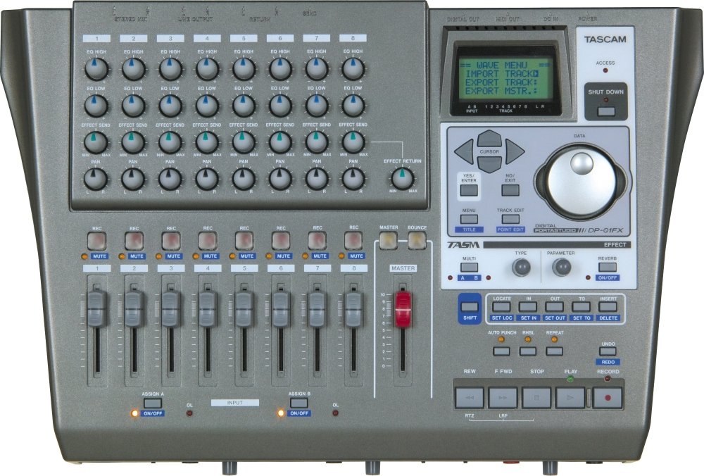 Amazon.co.jp: TASCAM HDDマルチトラックレコーダー DP-01FX : 楽器
