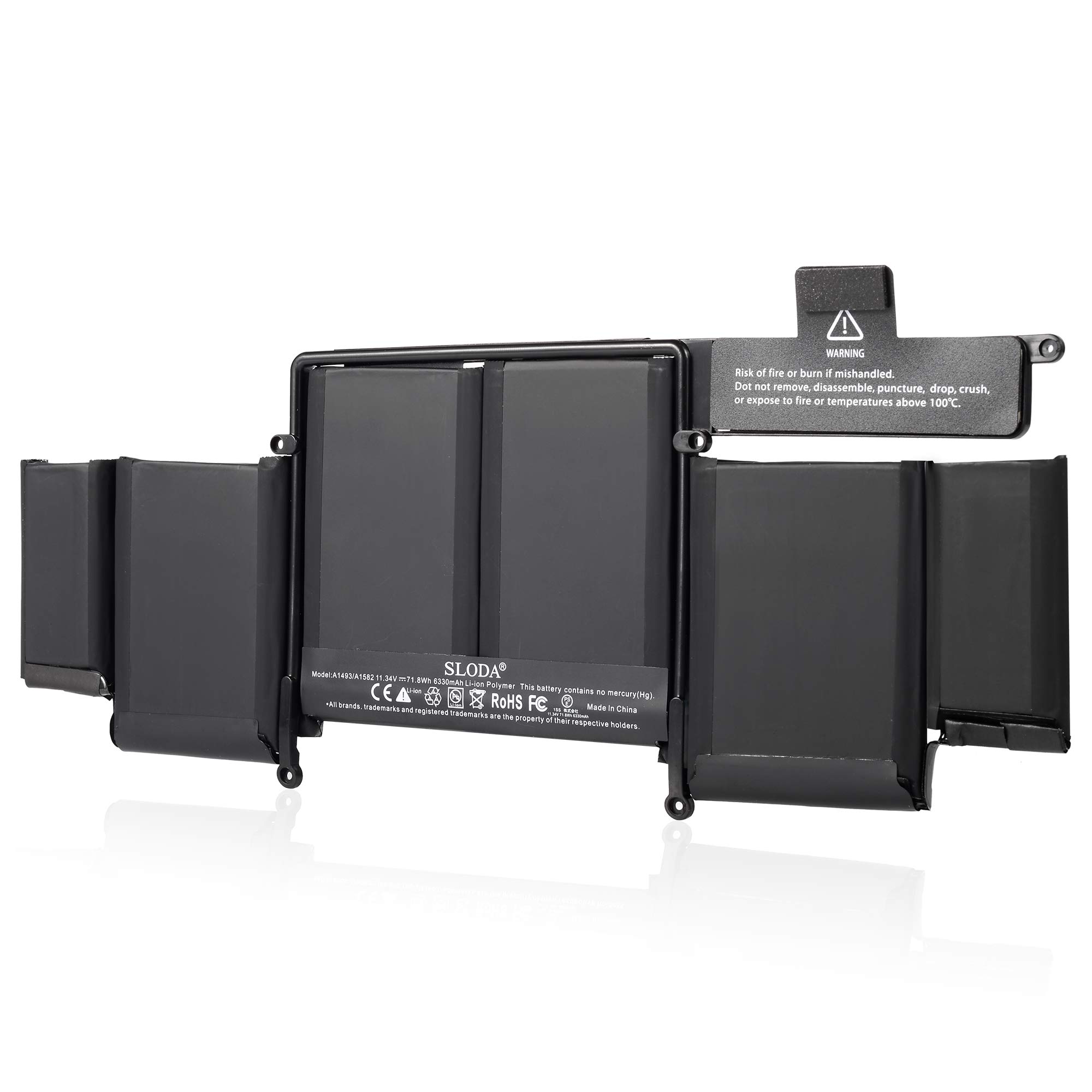 Amazon | SLODA交換用バッテリー用Macbook Pro 13 Retinaインチ A1493