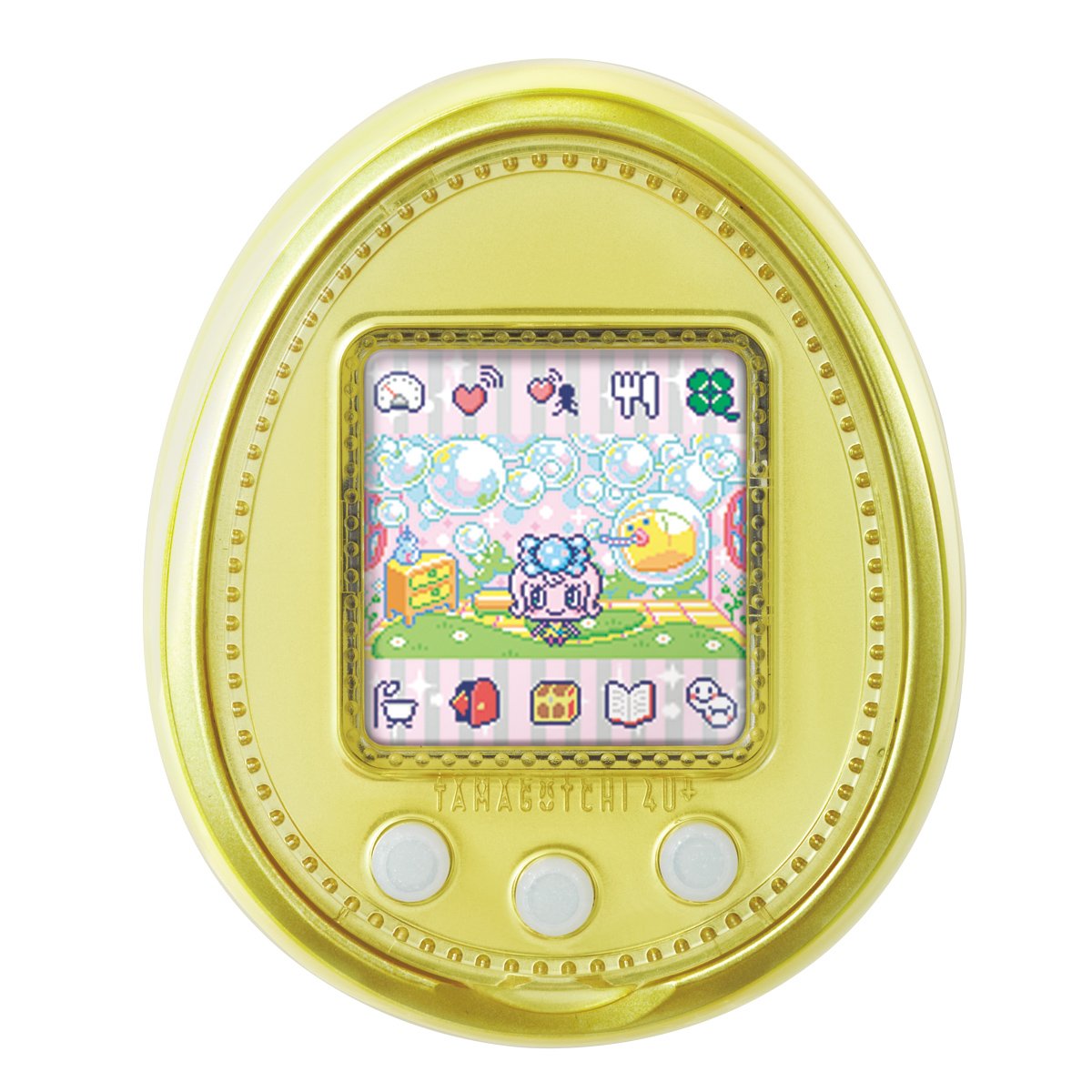Amazon.co.jp: TAMAGOTCHI 4U+ Bandai - Lemon Yellow : Toys & Games